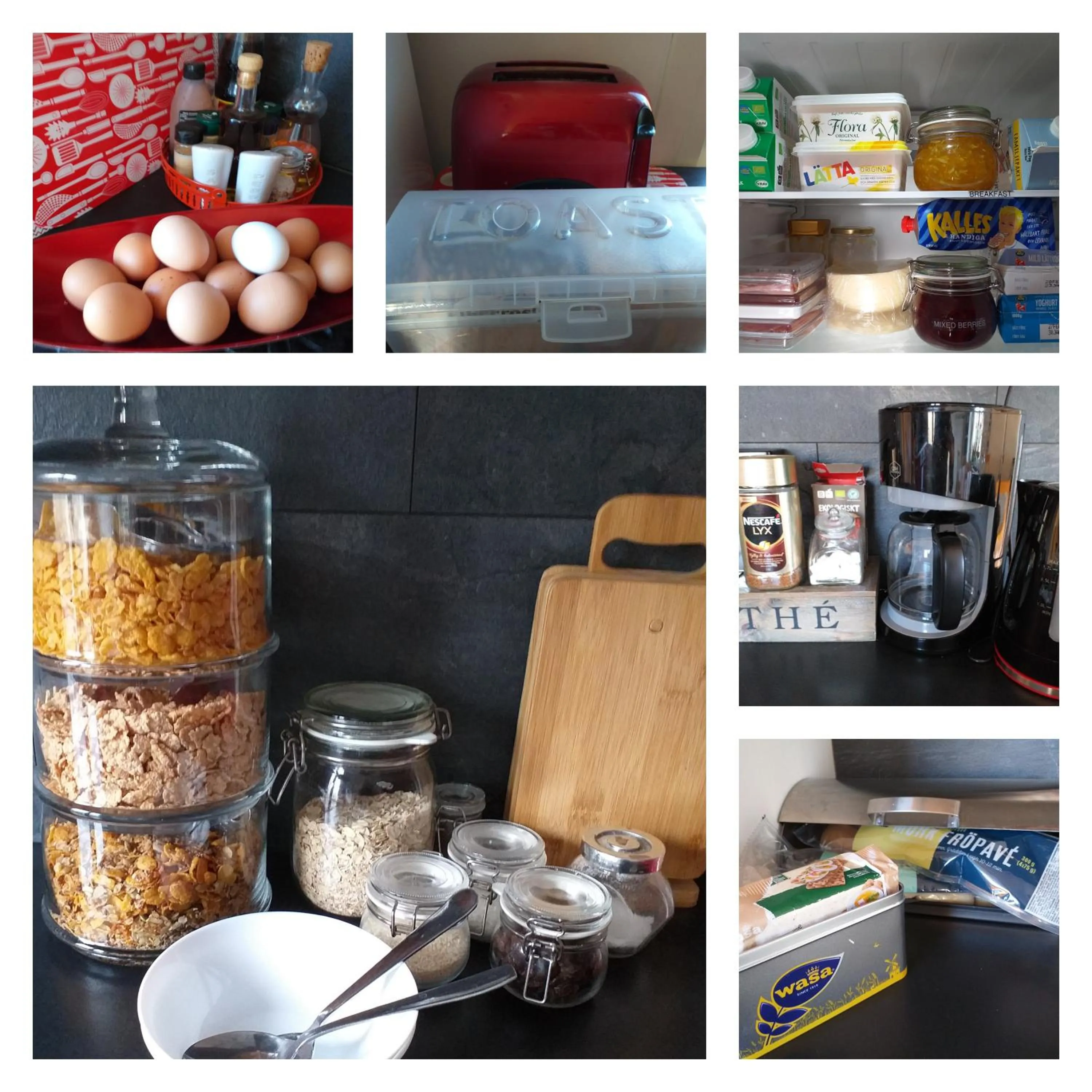 Kitchen or kitchenette in Landvetter BnB