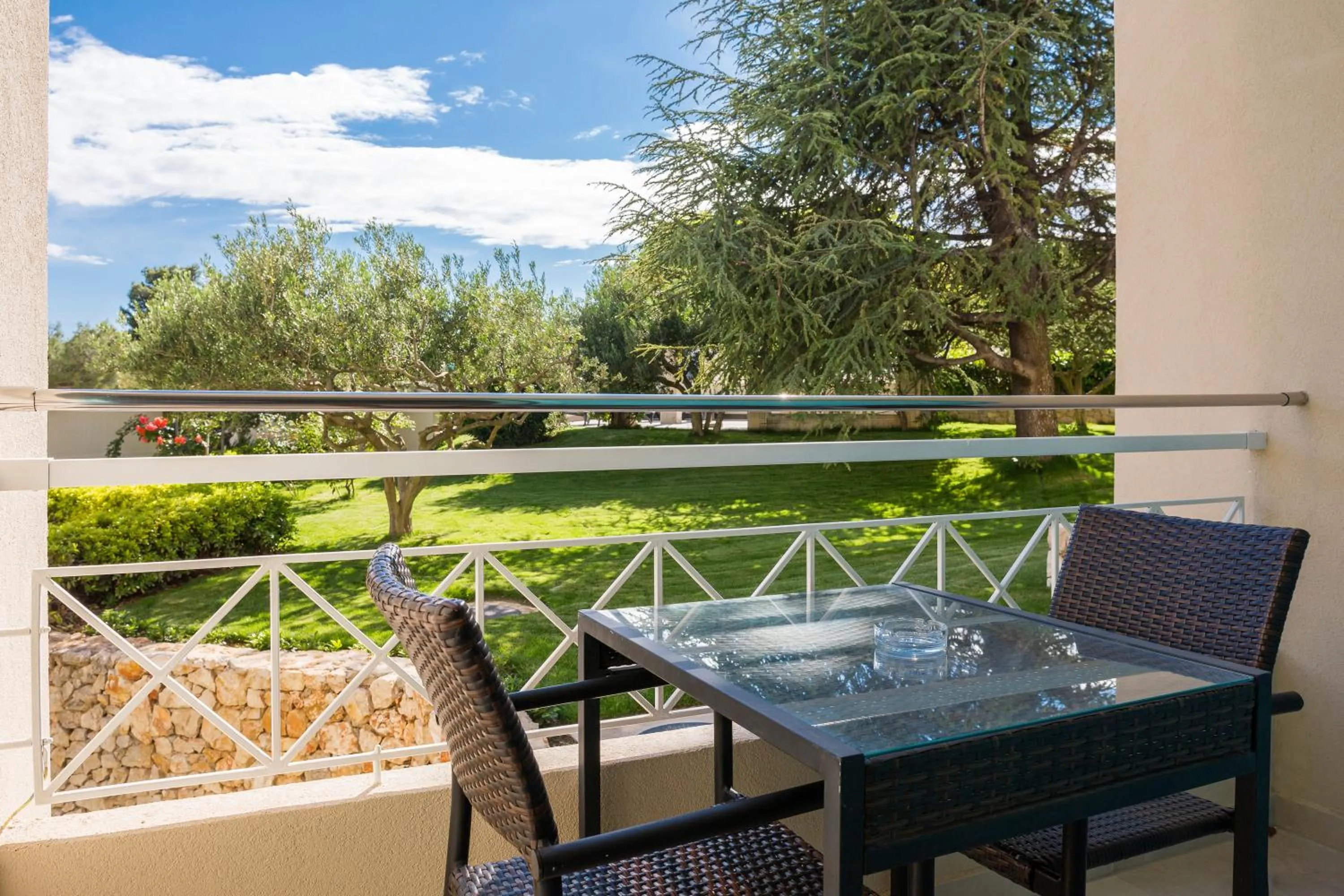 Balcony/Terrace in BRETANIDE Sport & Wellness Resort - All Inclusive