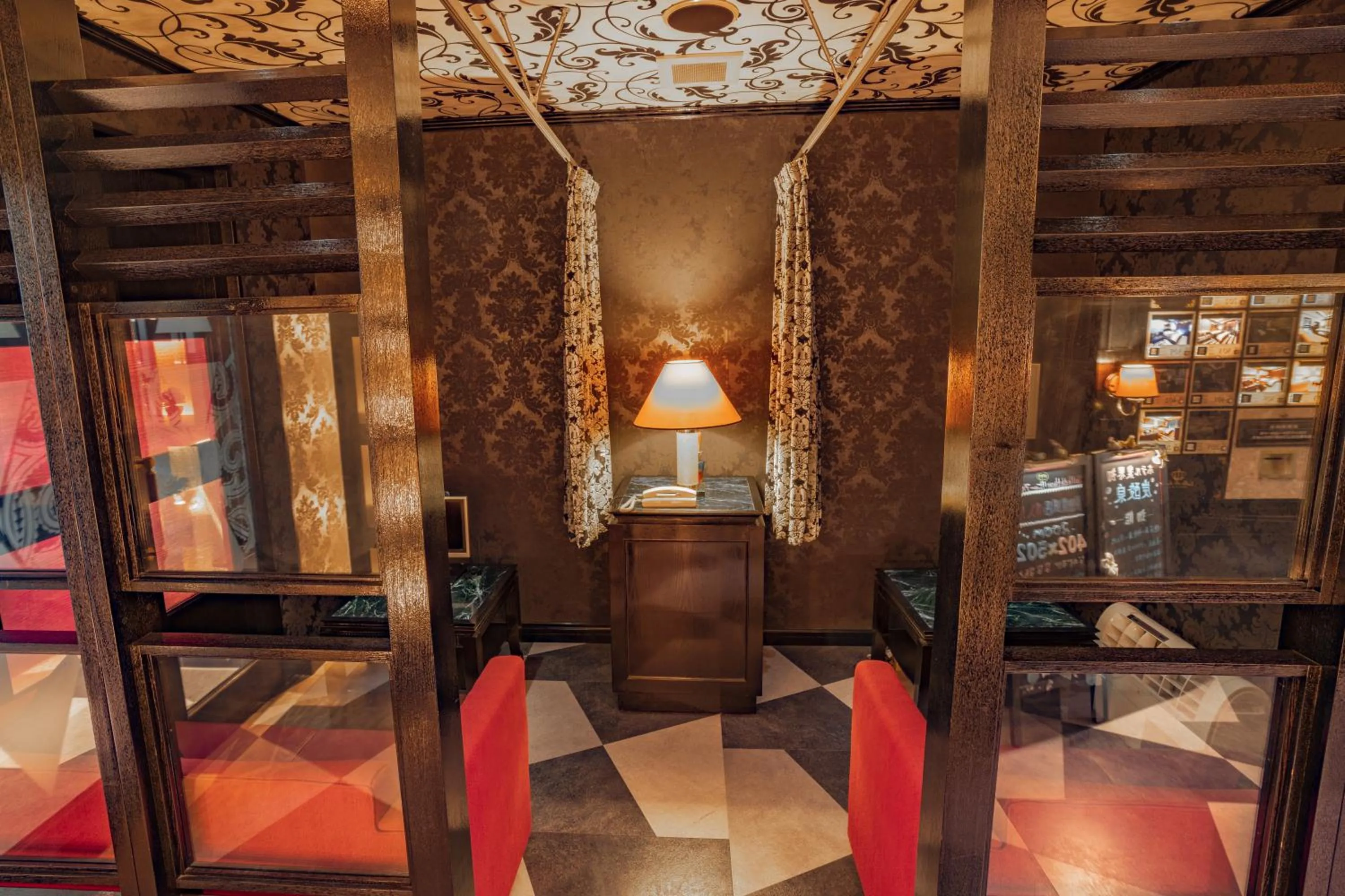 Bed in Hotel Salle de bain