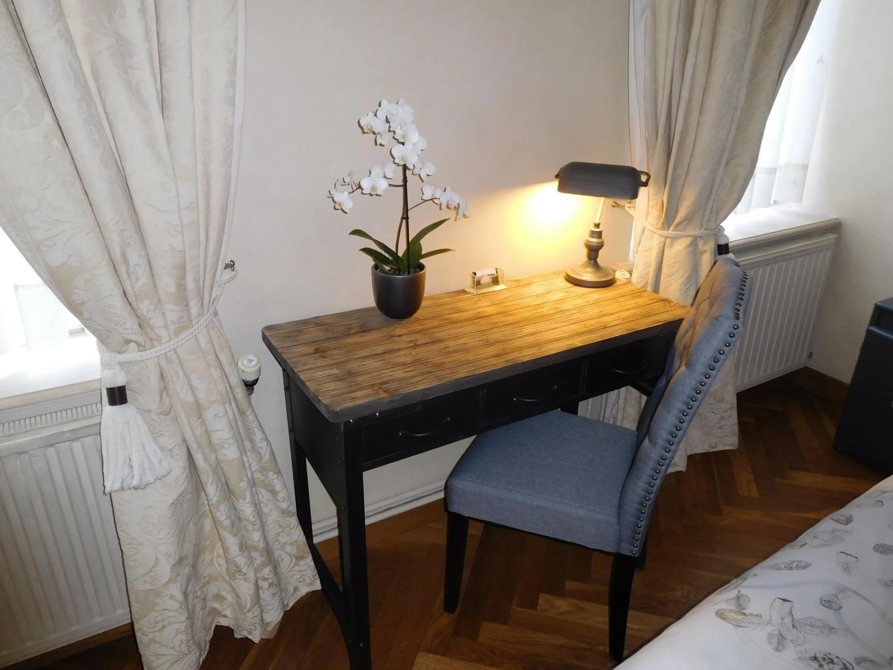 Seating area in Chambres d'hôtes Château de Courcelette
