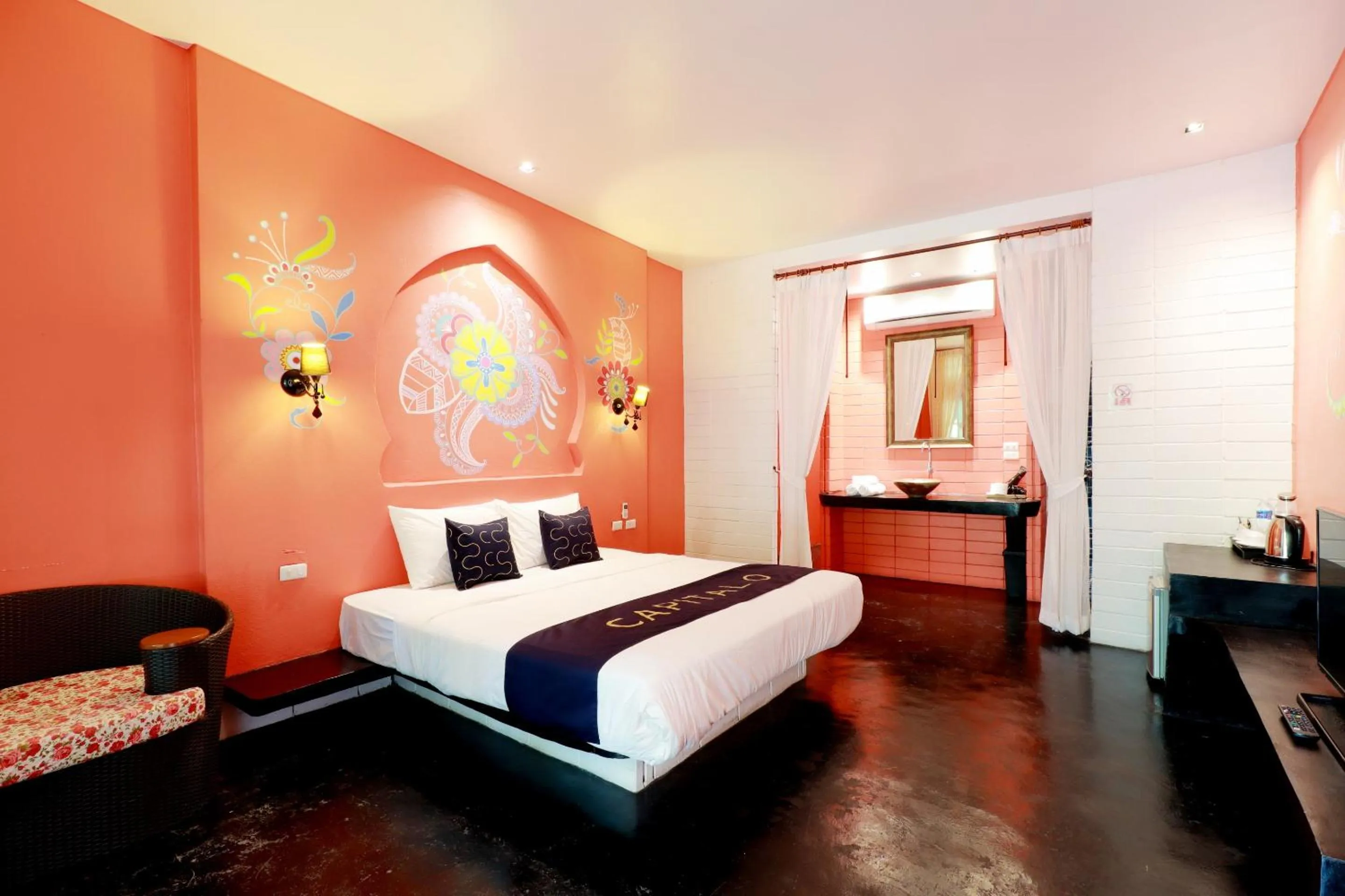 Bedroom, Bed in Capital O 469 At Nata Chiangmai Chic View