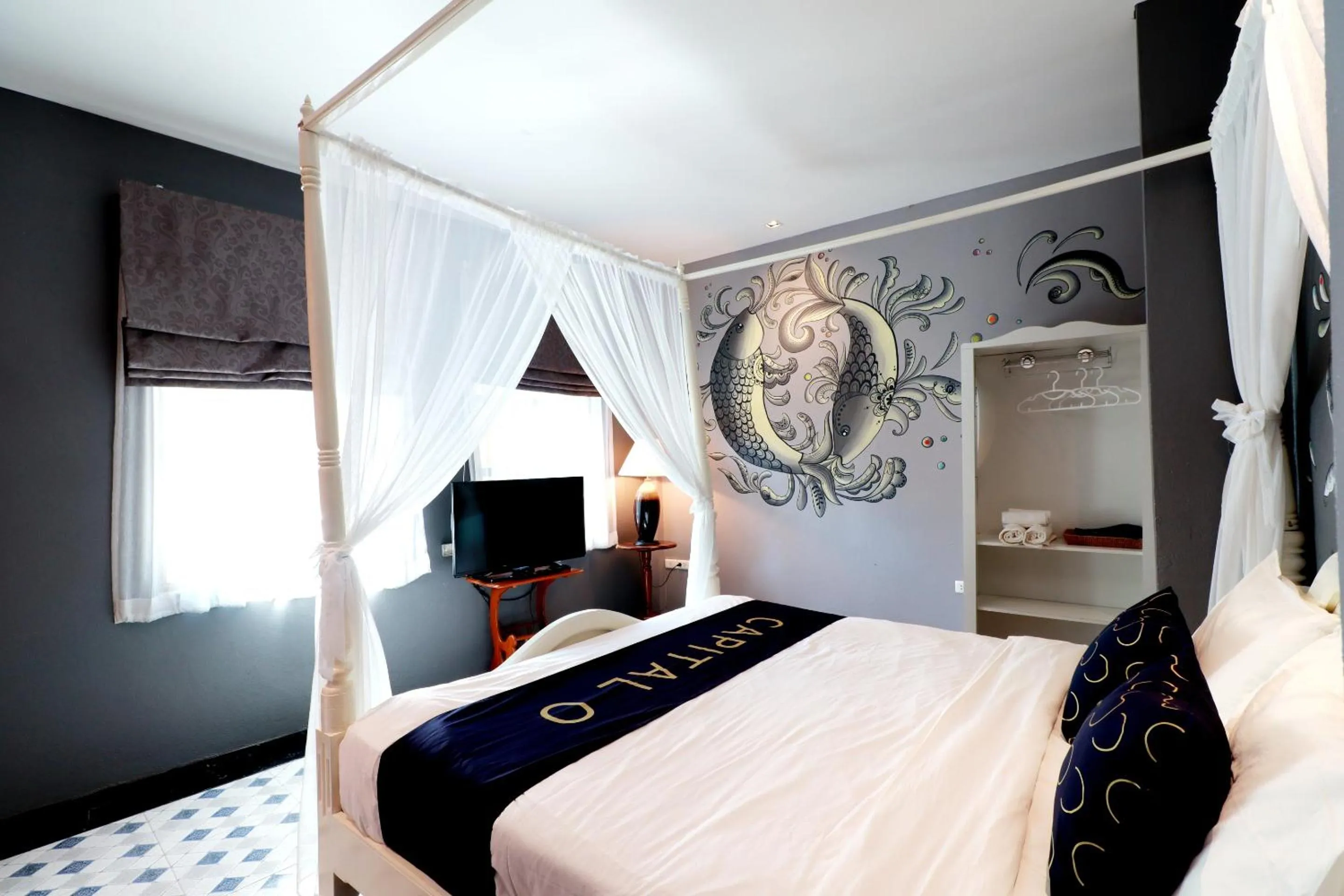 Bedroom, Bed in Capital O 469 At Nata Chiangmai Chic View