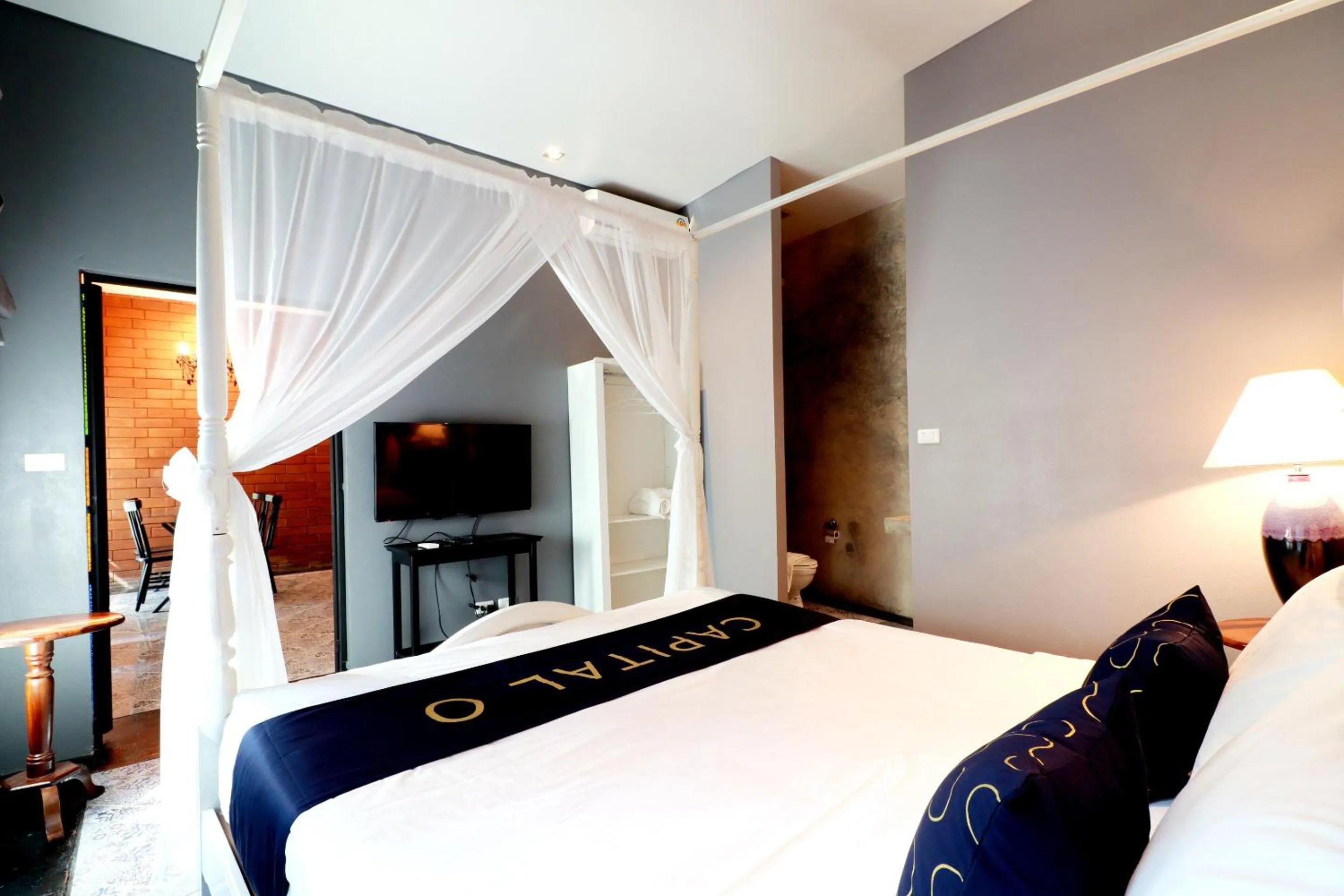Bedroom, Bed in Capital O 469 At Nata Chiangmai Chic View