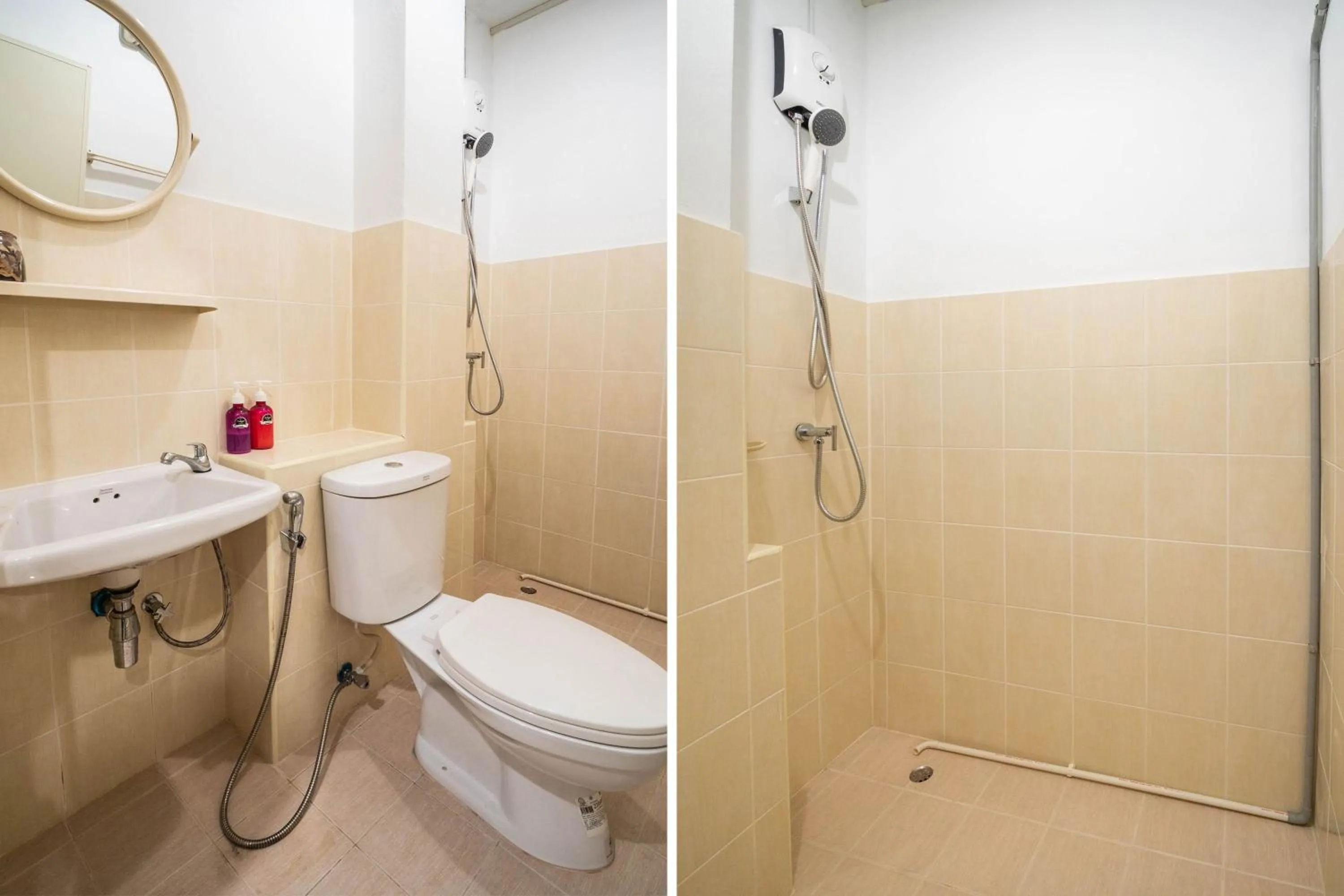 Bathroom in Capital O 469 At Nata Chiangmai Chic View