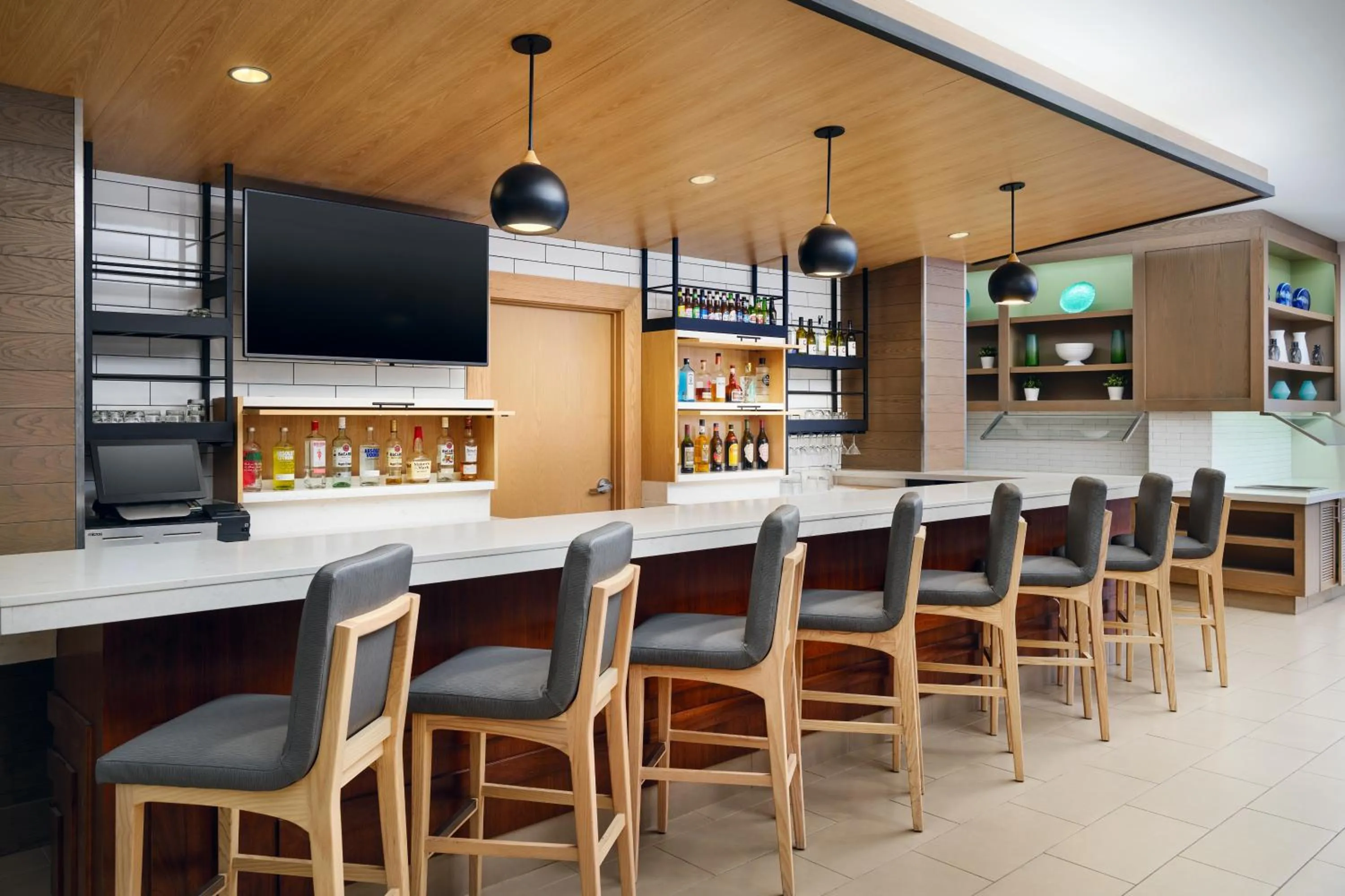 Lounge or bar in Hyatt House Atlanta Downtown