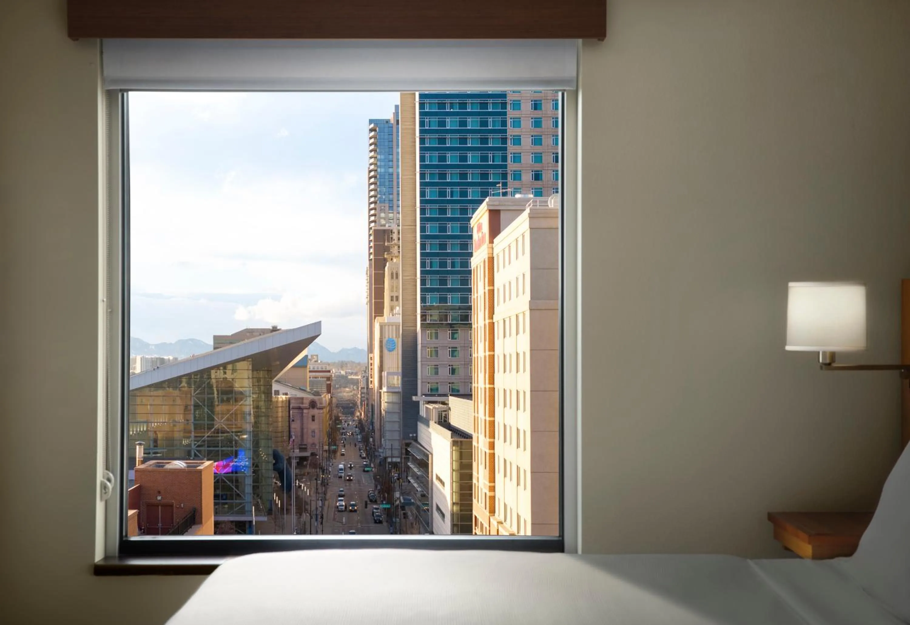 City view, Bed in Hyatt Place Denver Downtown