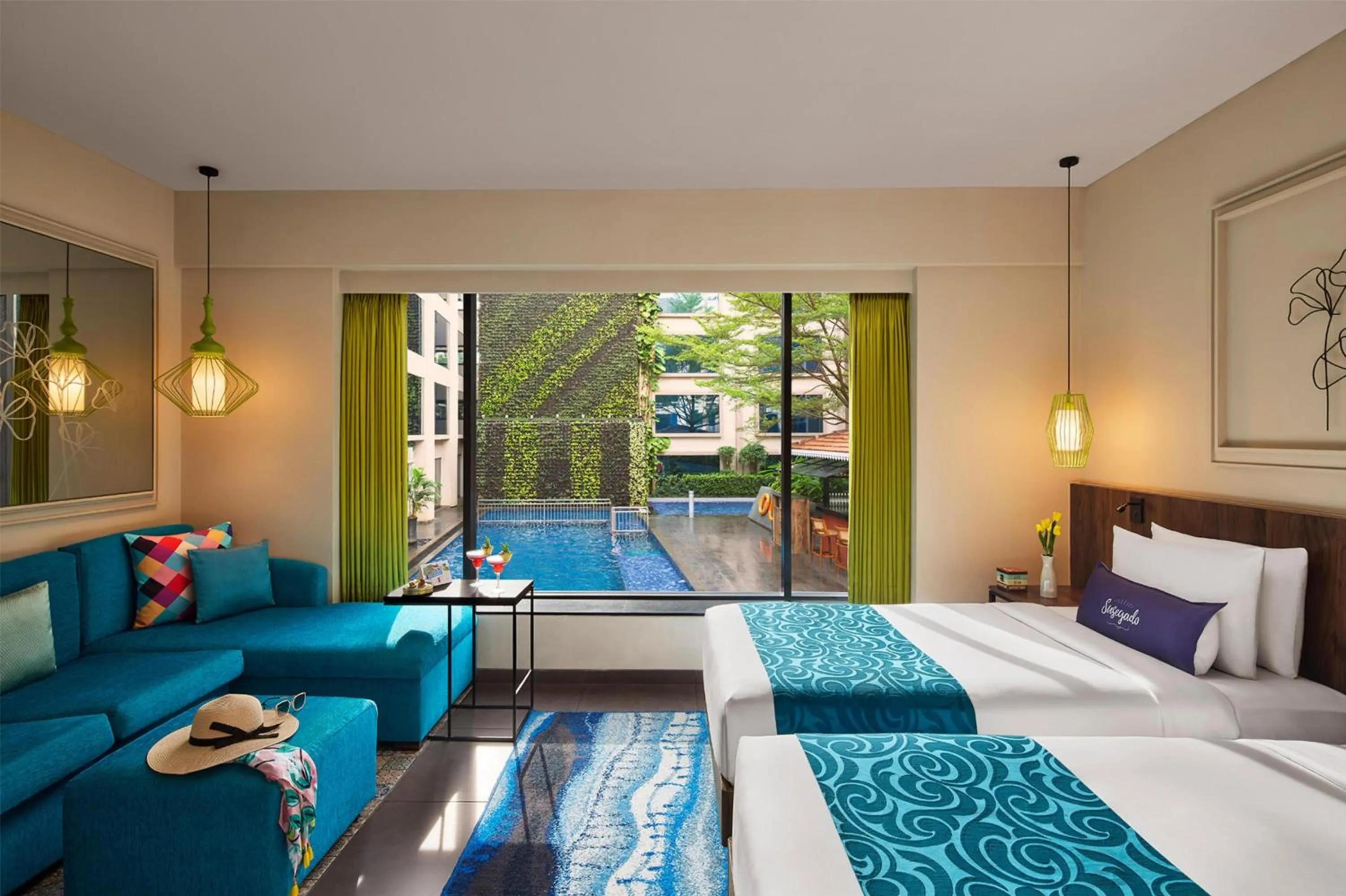 Bedroom, Bed in Hyatt Centric Candolim Goa