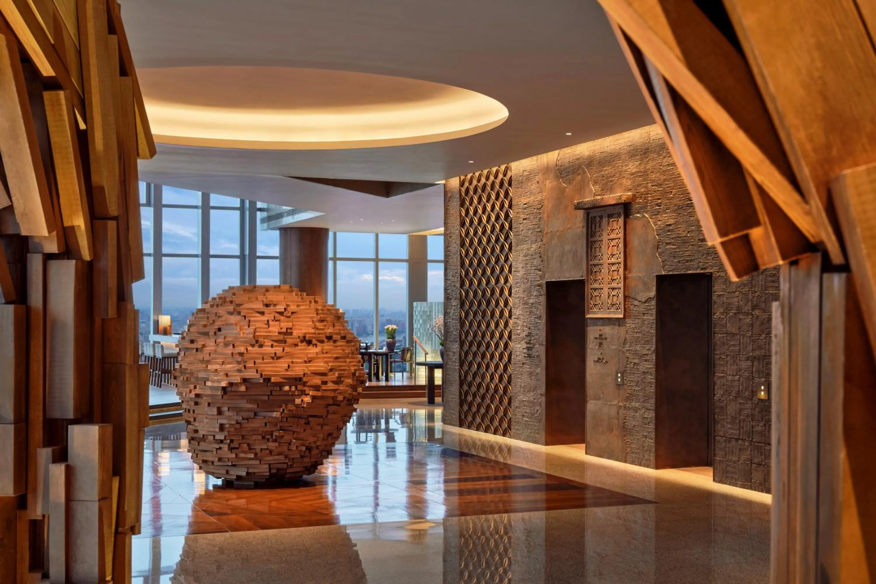 Lobby or reception in Park Hyatt Guangzhou