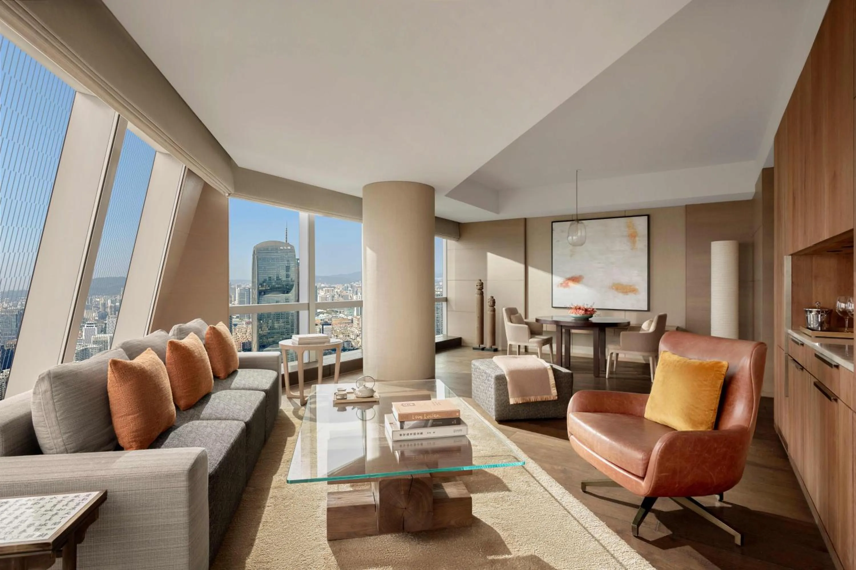 Living room in Park Hyatt Guangzhou
