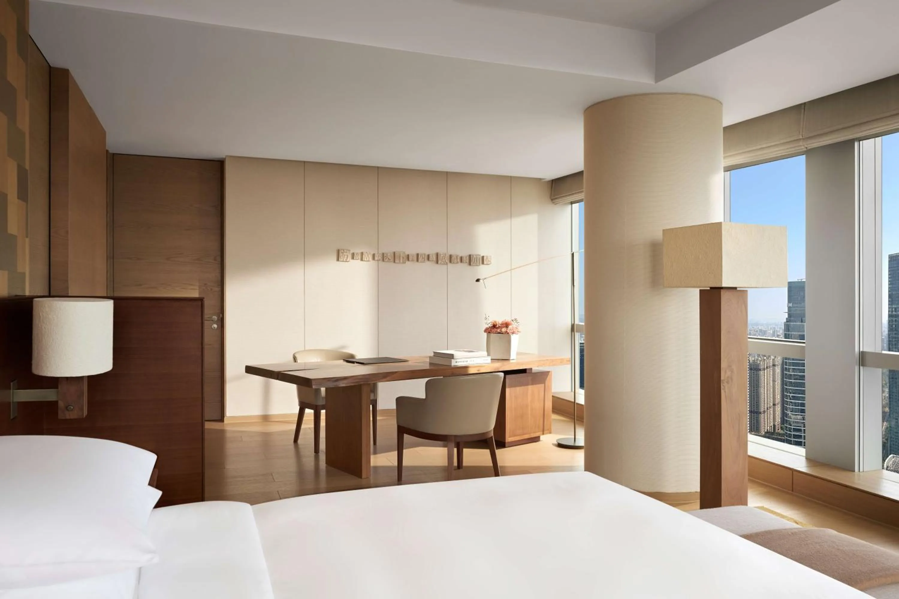 Bedroom, Bed in Park Hyatt Guangzhou