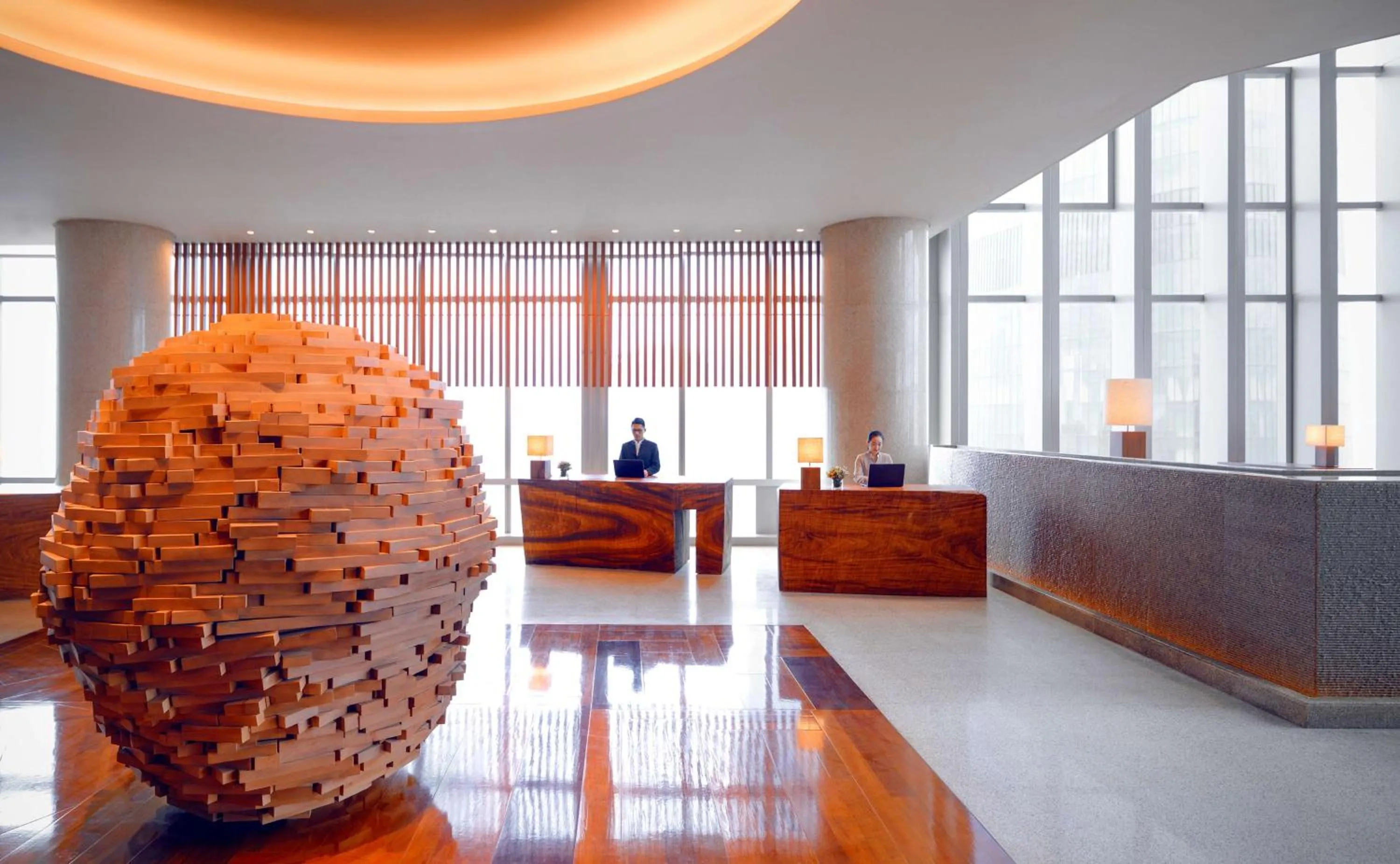 Lobby or reception in Park Hyatt Guangzhou