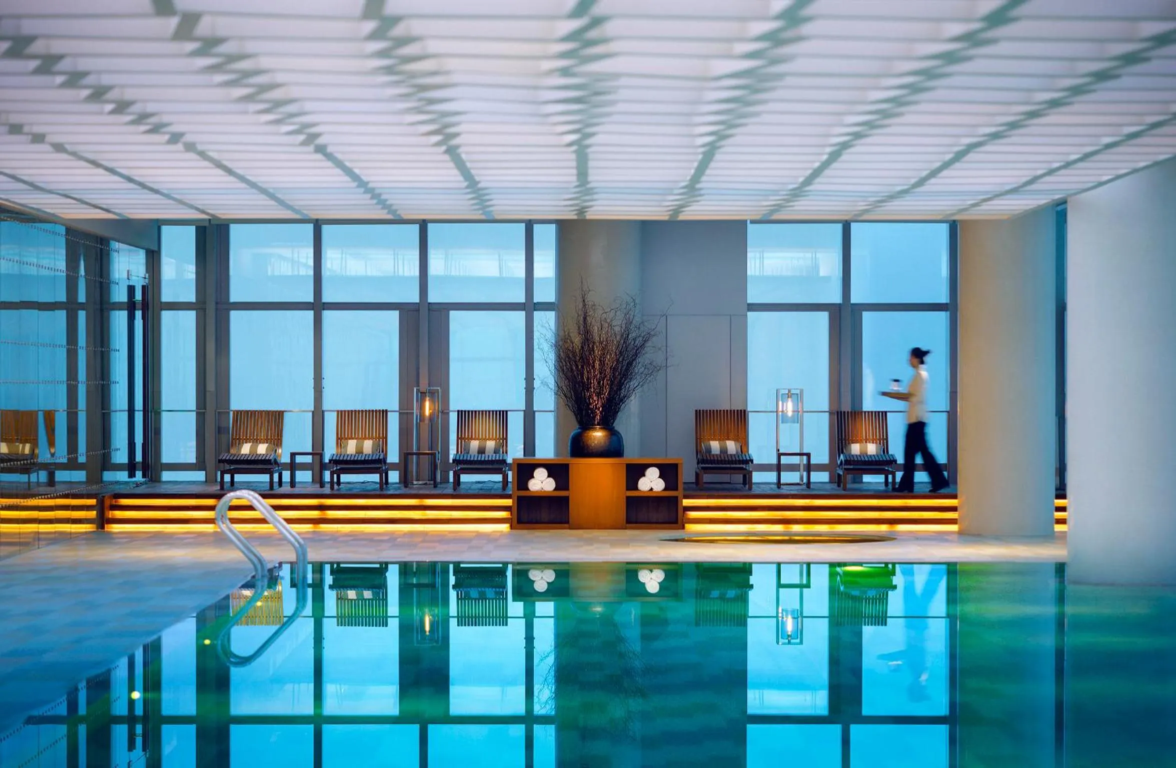 Swimming pool in Park Hyatt Guangzhou