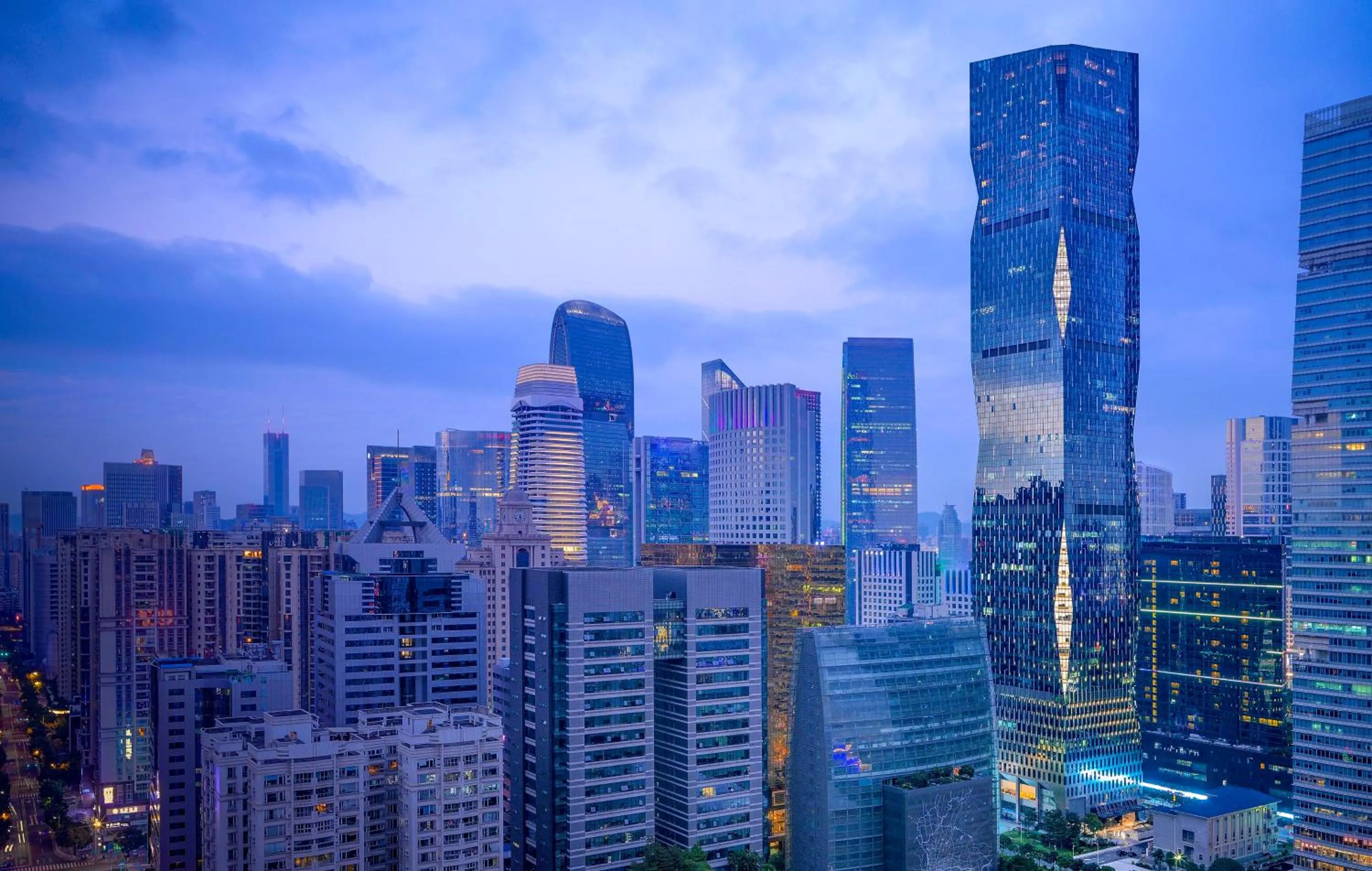 Property building in Park Hyatt Guangzhou