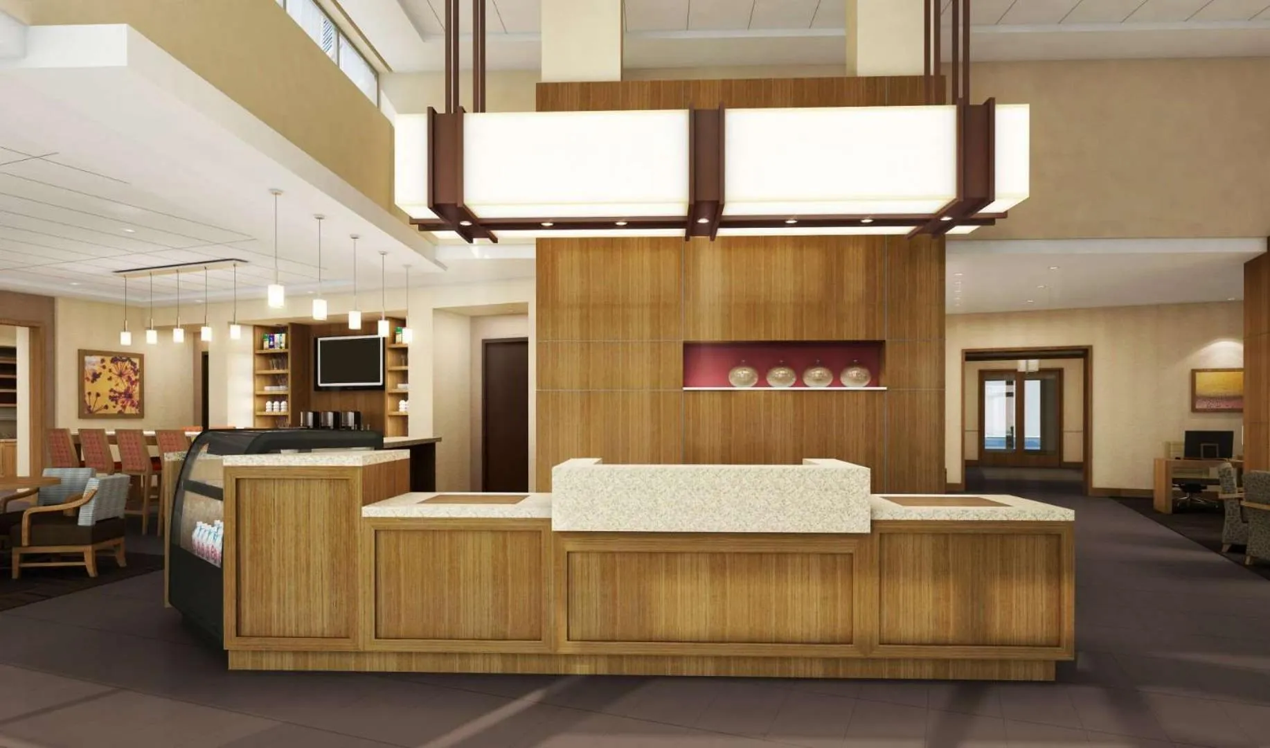 Lobby or reception in Hyatt Place DFW