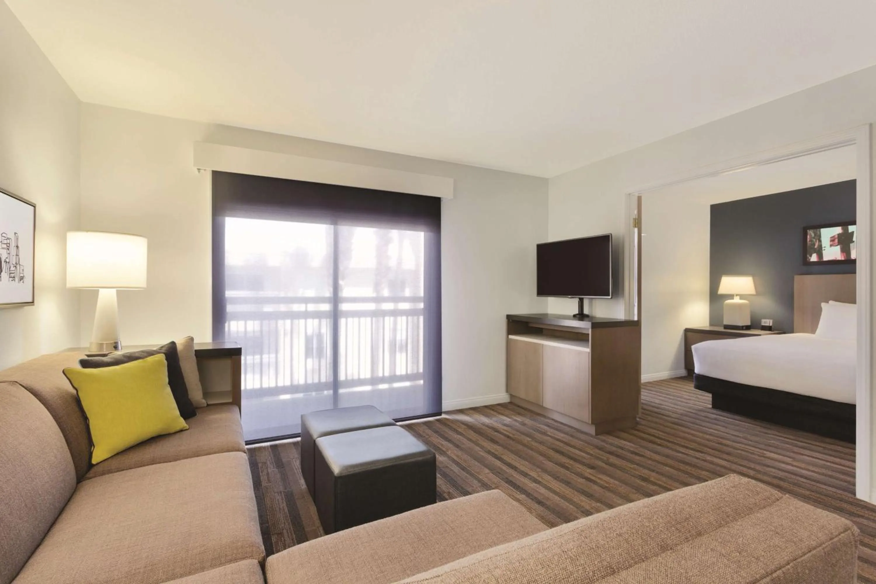 Photo of the whole room, Bed in Hyatt House Cypress / Anaheim