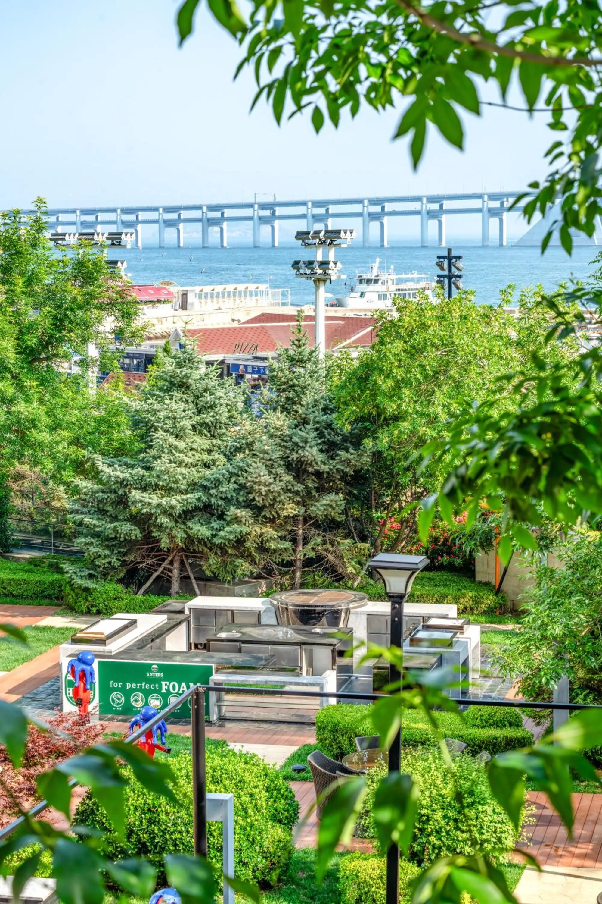 Garden in Grand Hyatt Dalian