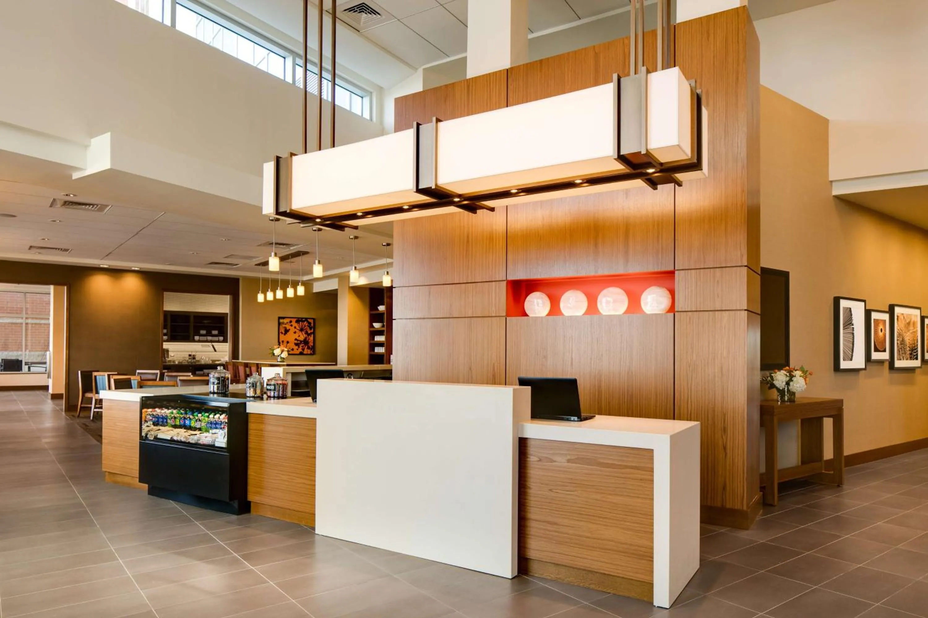 Lobby or reception in Hyatt Place Kansas City Lenexa City Center