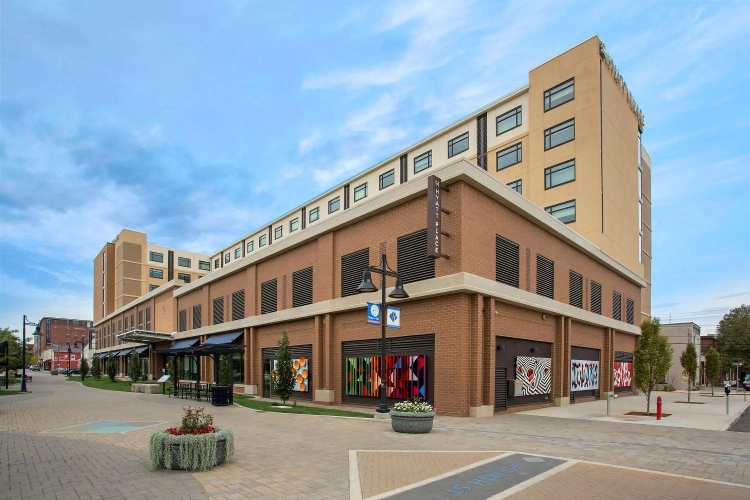 Property building in Hyatt Place Bloomington Indiana