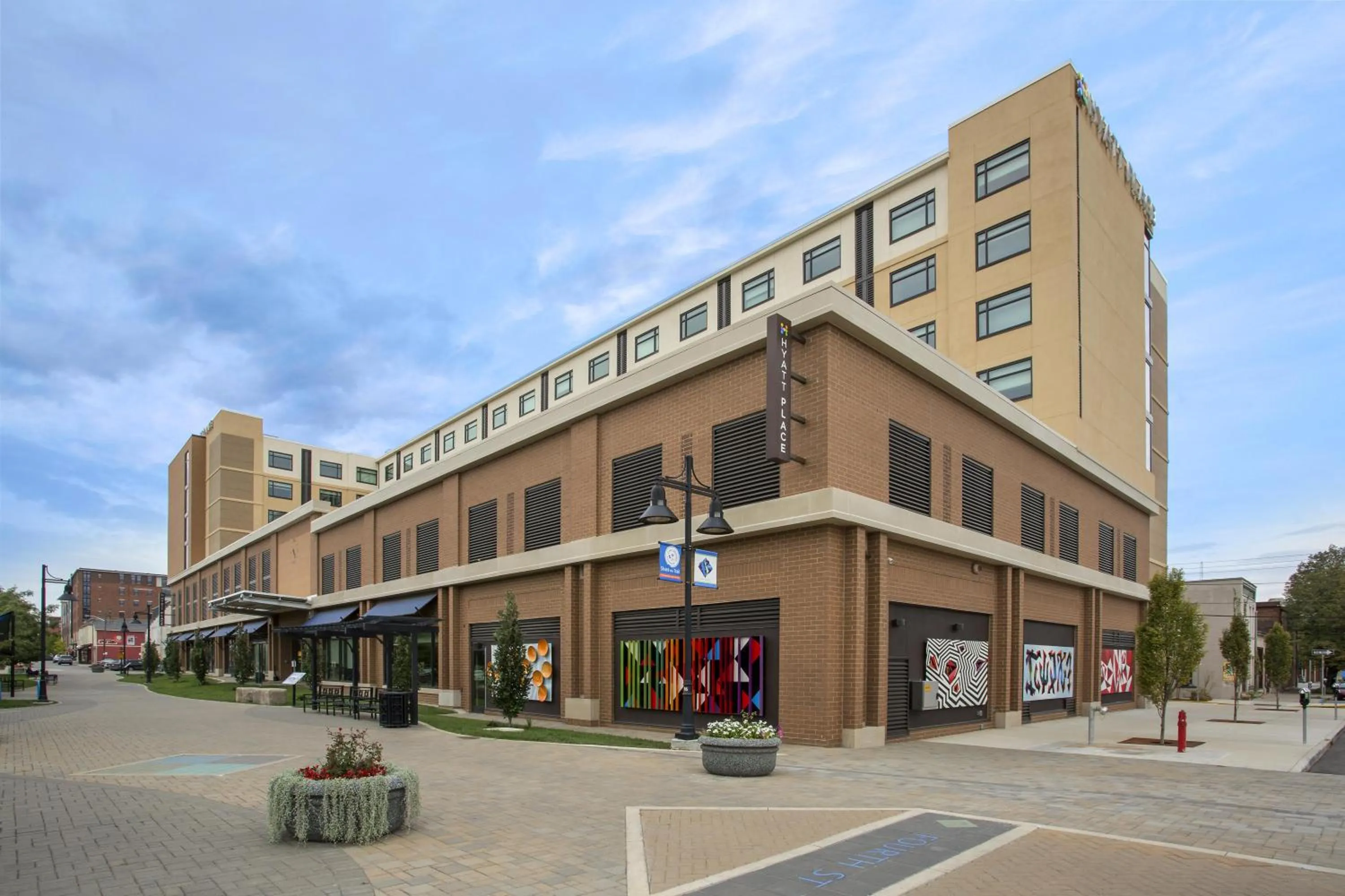 Property building in Hyatt Place Bloomington Indiana