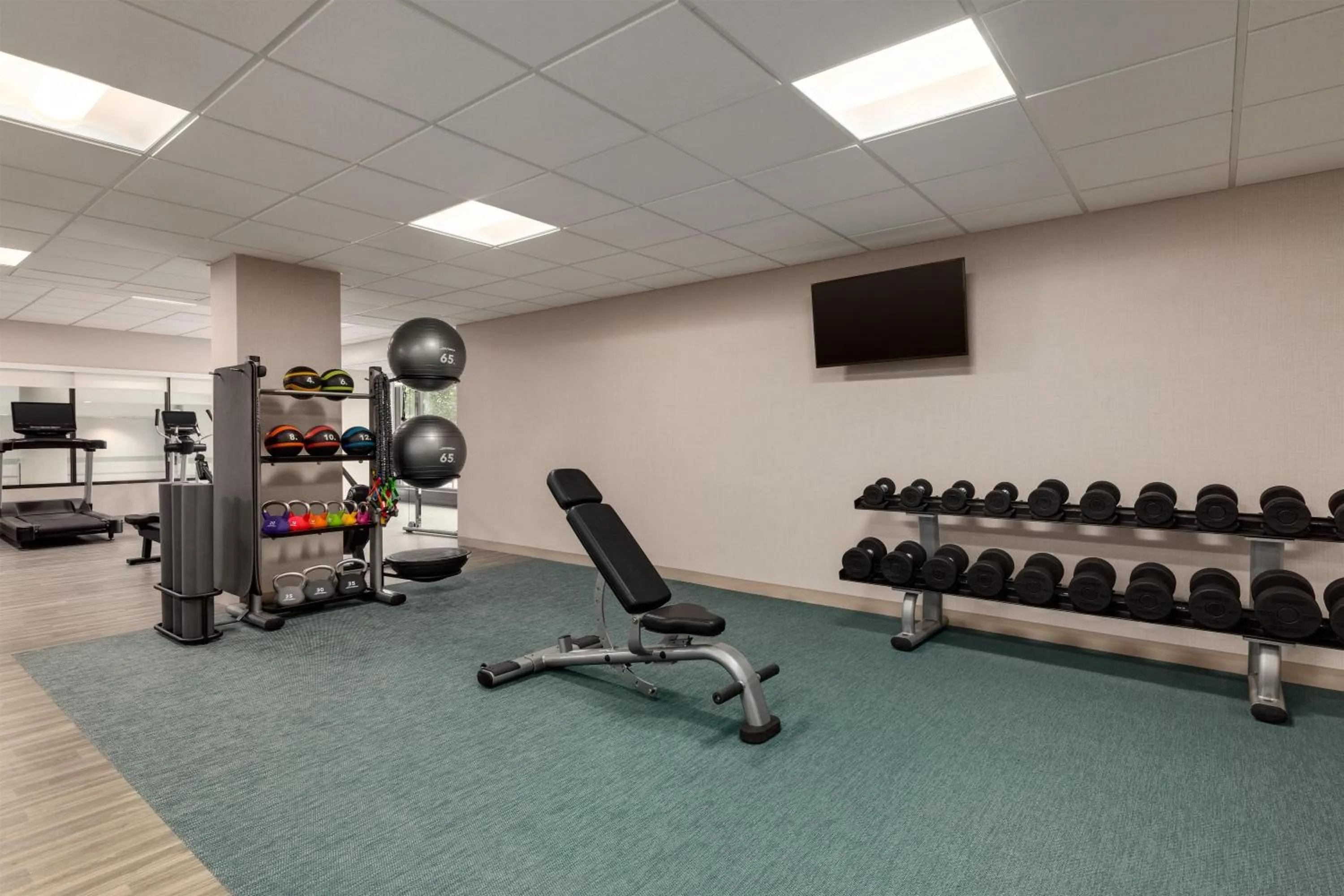 Fitness centre/facilities in Hyatt Place Bloomington Indiana