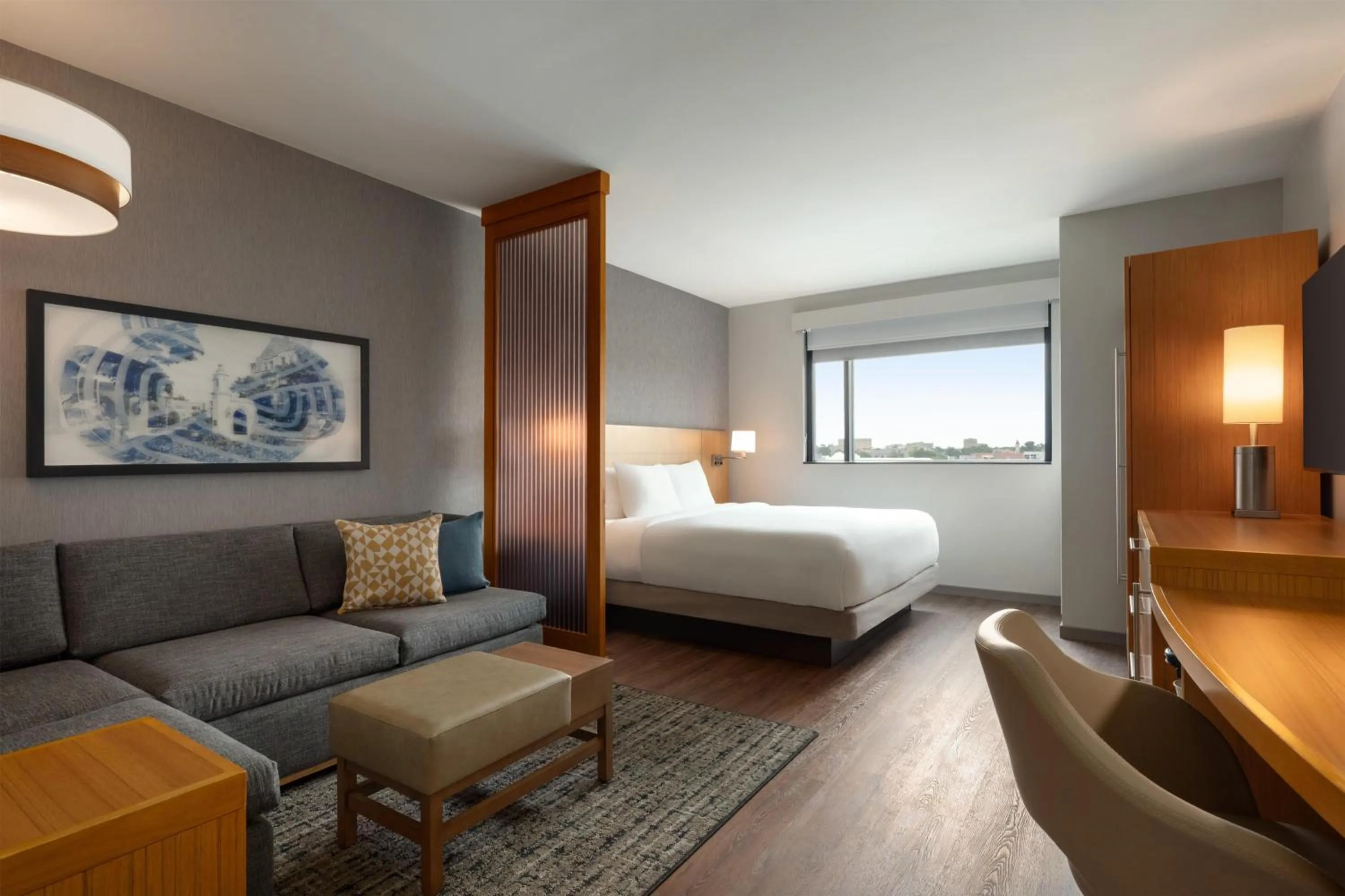 Bedroom, Bed in Hyatt Place Bloomington Indiana