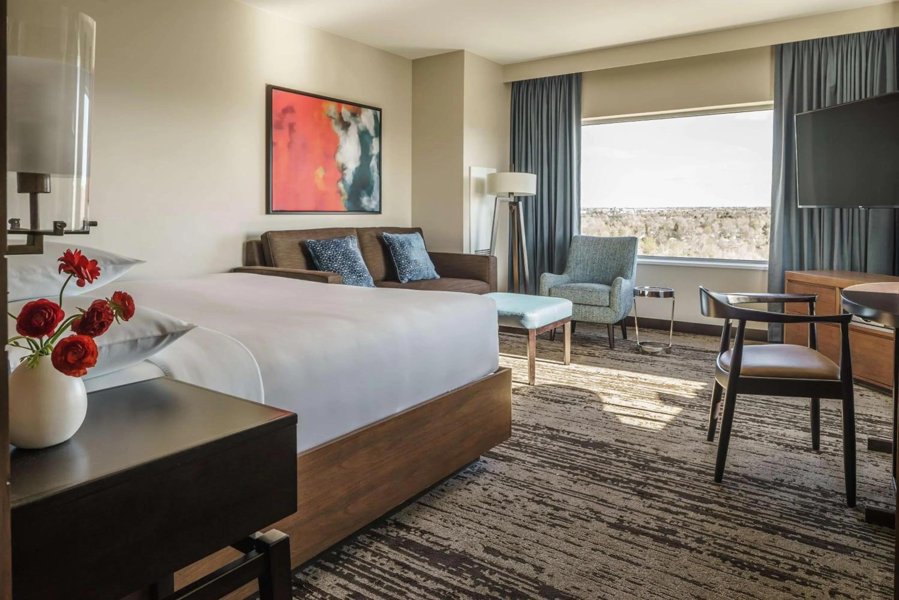 On site, Bed in Hyatt Regency Aurora-Denver Conference Center