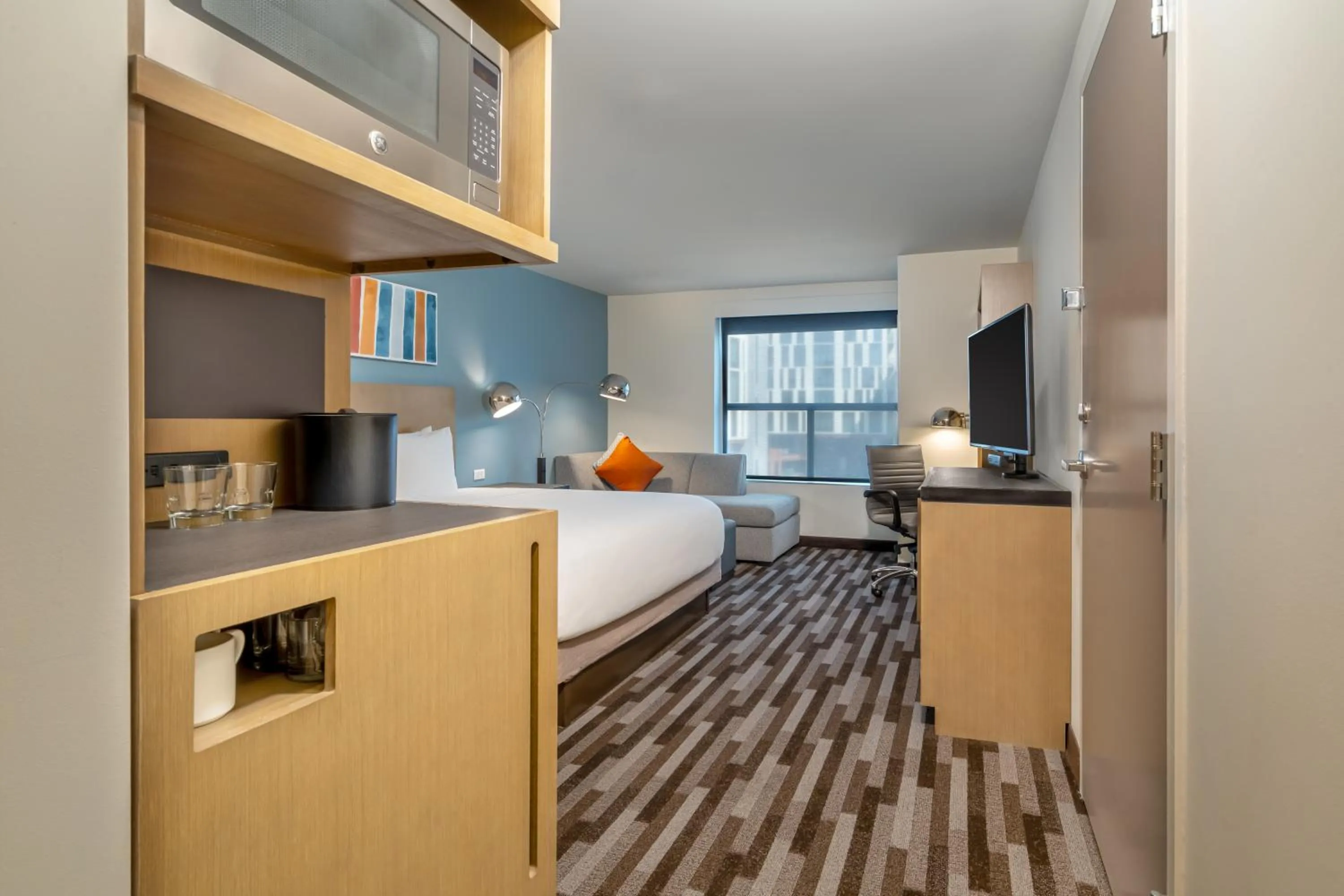 Bedroom in Hyatt House Salt Lake City Downtown