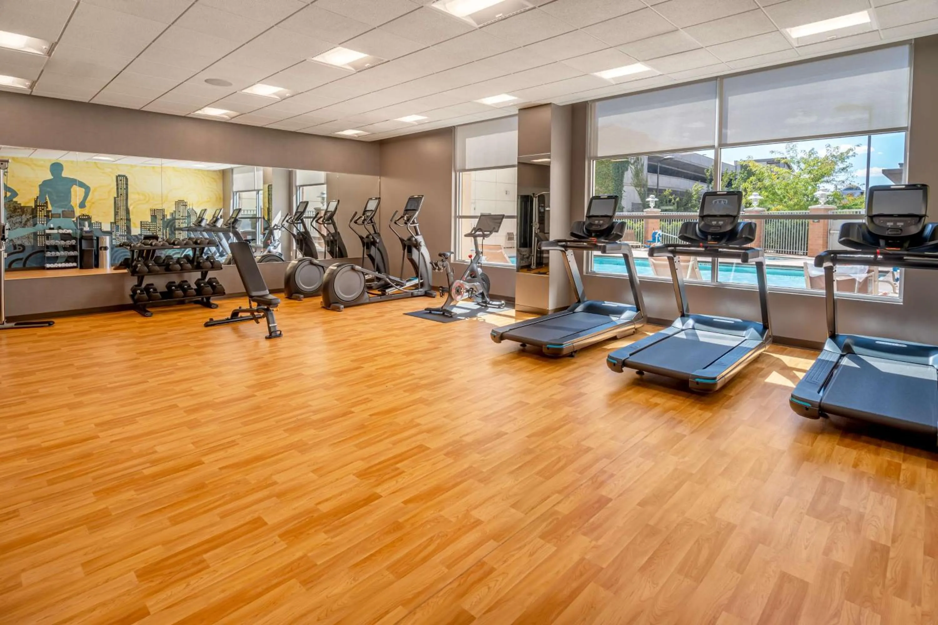 Fitness centre/facilities in Hyatt House Salt Lake City Downtown