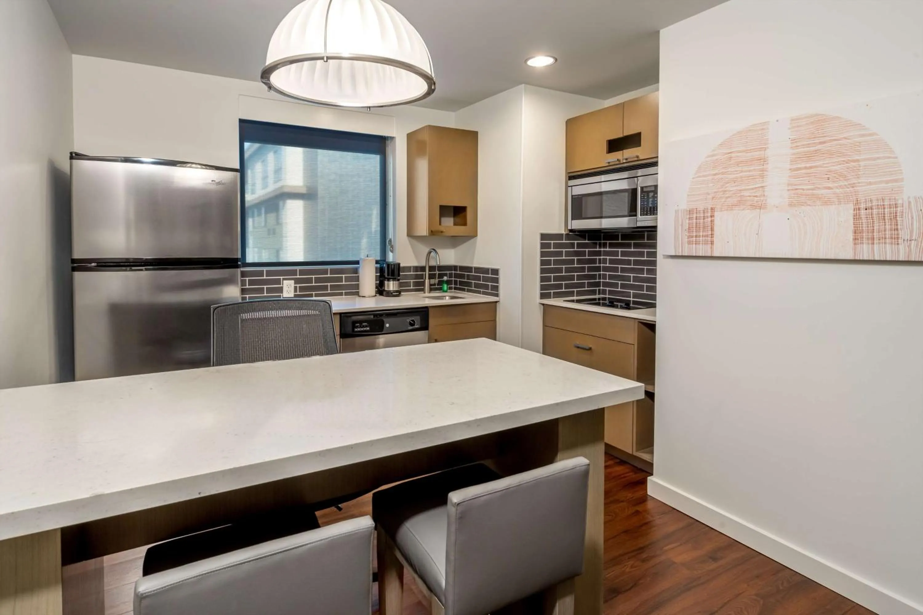 Photo of the whole room in Hyatt House Salt Lake City Downtown