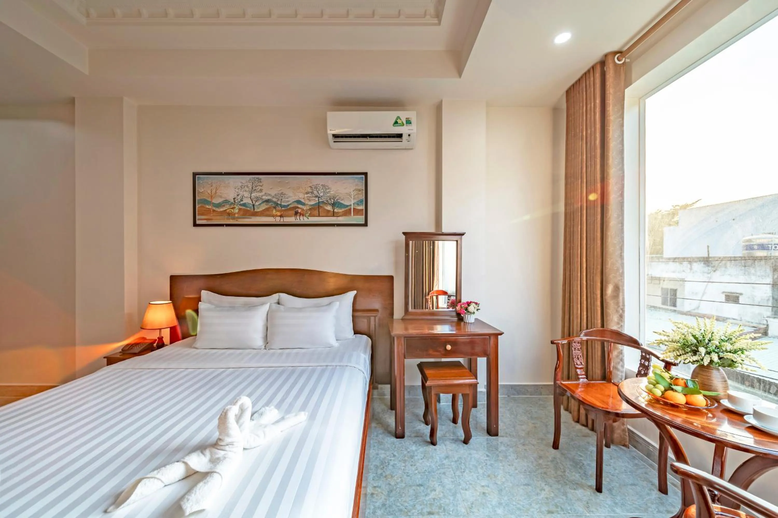 Bedroom, Bed in Venus Hotel