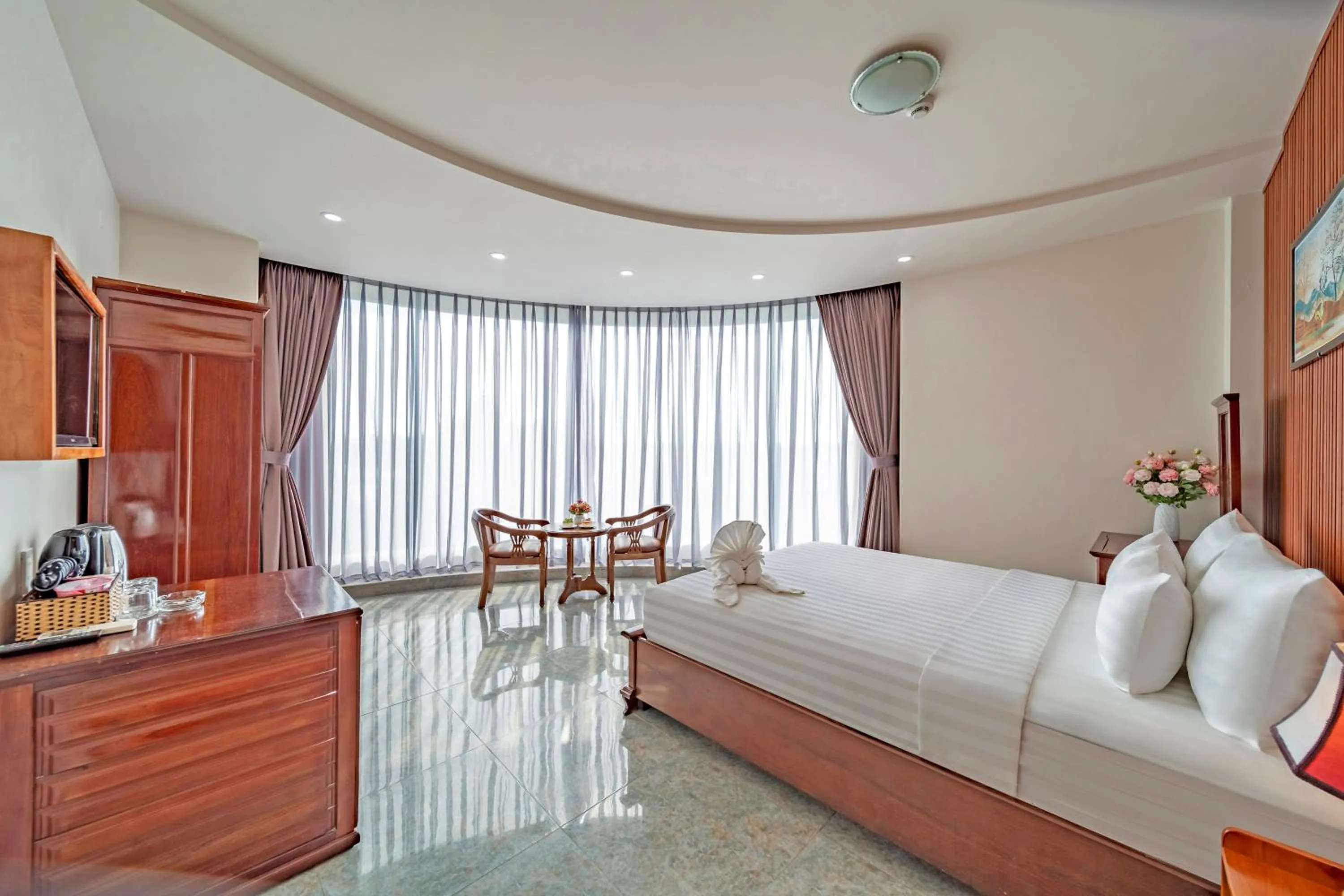 Bedroom, Bed in Venus Hotel