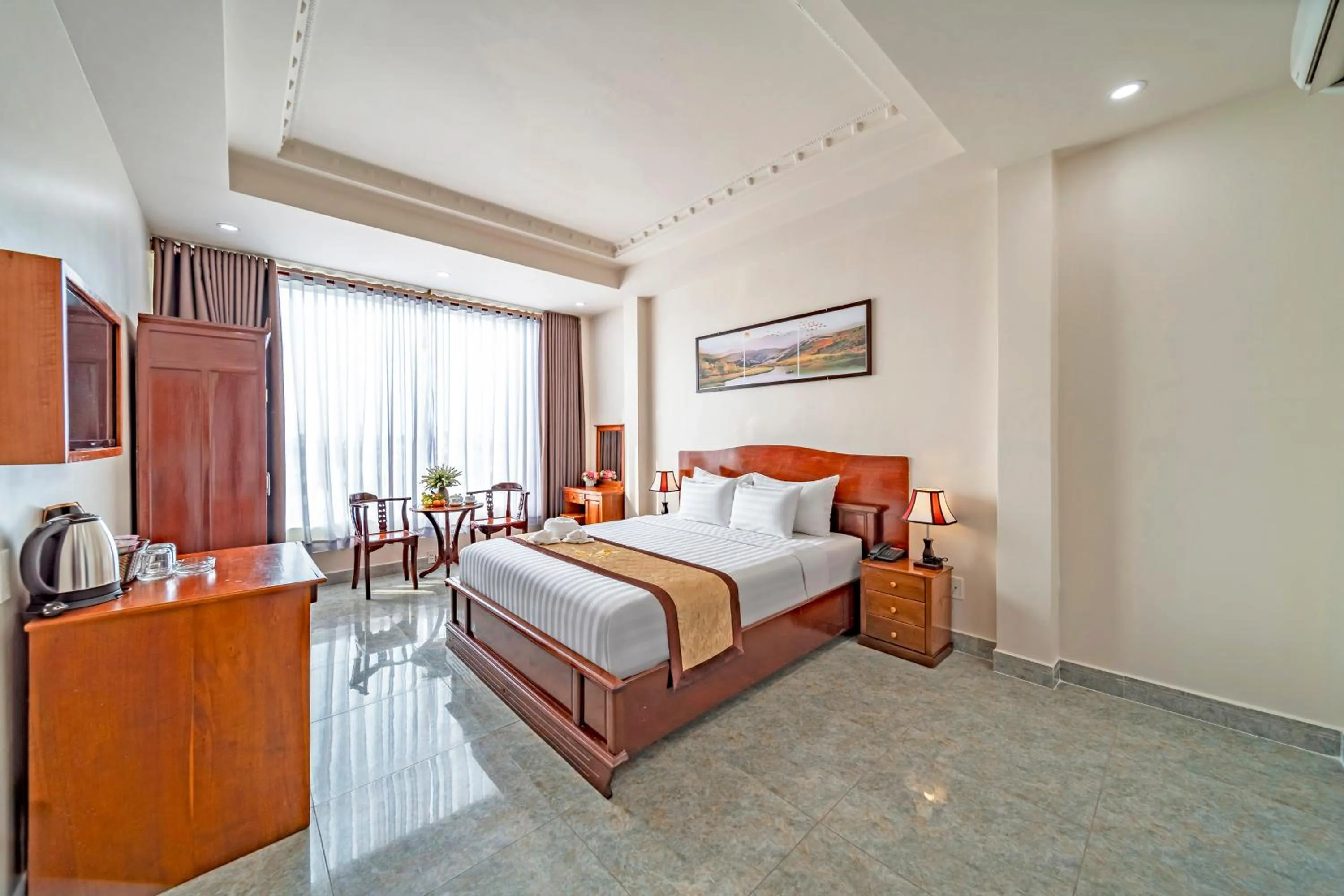 Bedroom, Bed in Venus Hotel