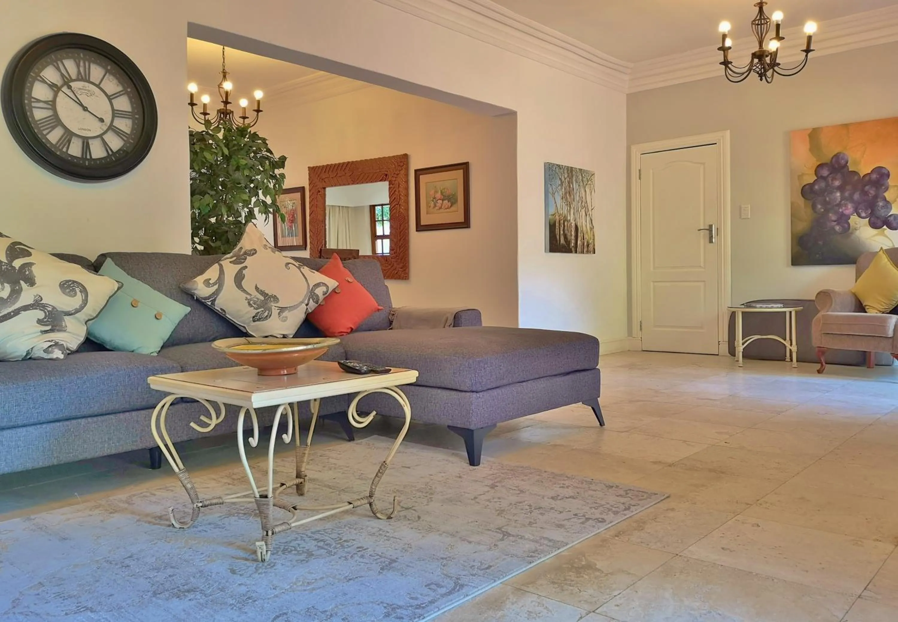 Living room in Val d'Or Estate