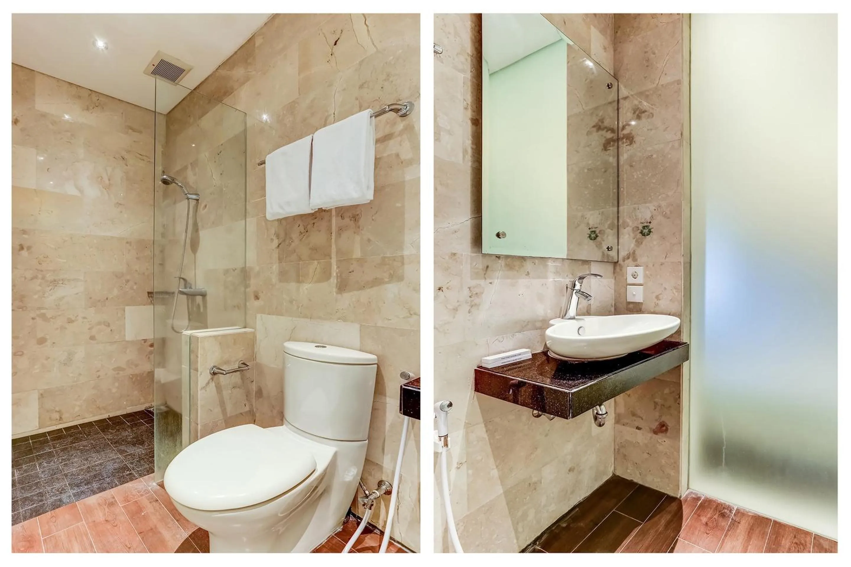 Bathroom in Collection O Legian Near Pantai Kuta Formerly Premium Legian