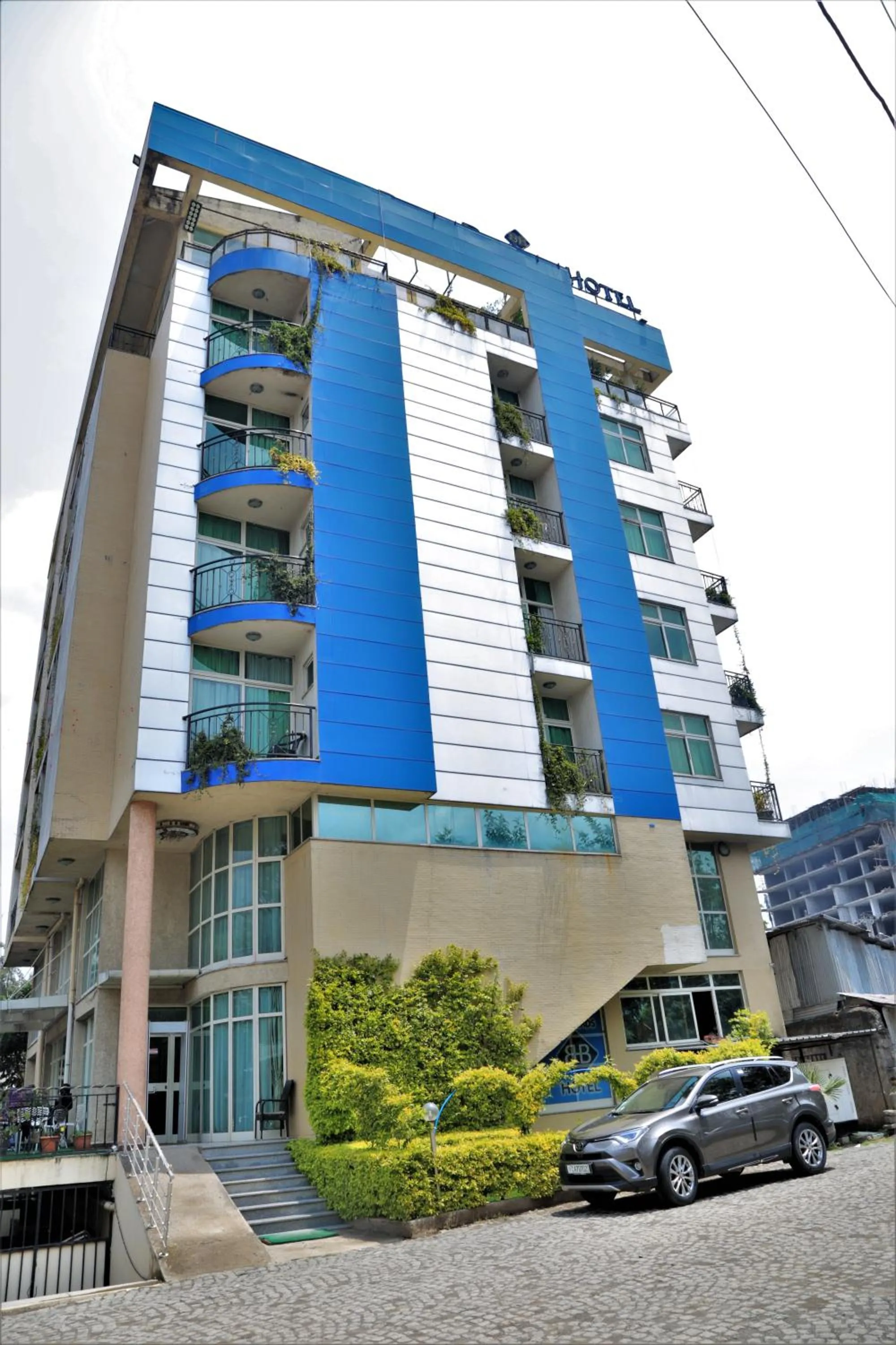 Property building in Blue Birds International Hotel
