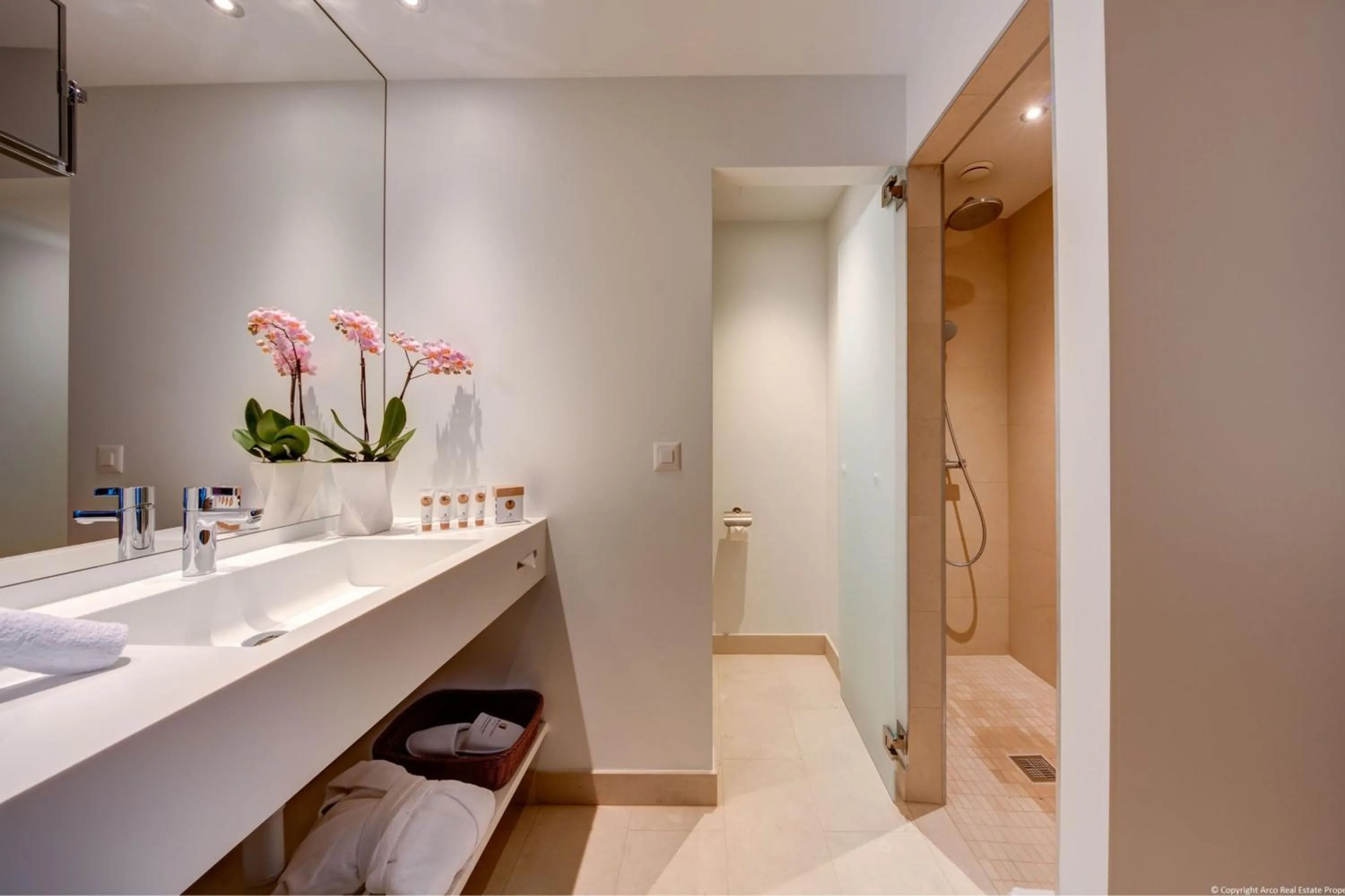 Bathroom in Modern Times Hotel, Vevey, A Tribute Portfolio Hotel