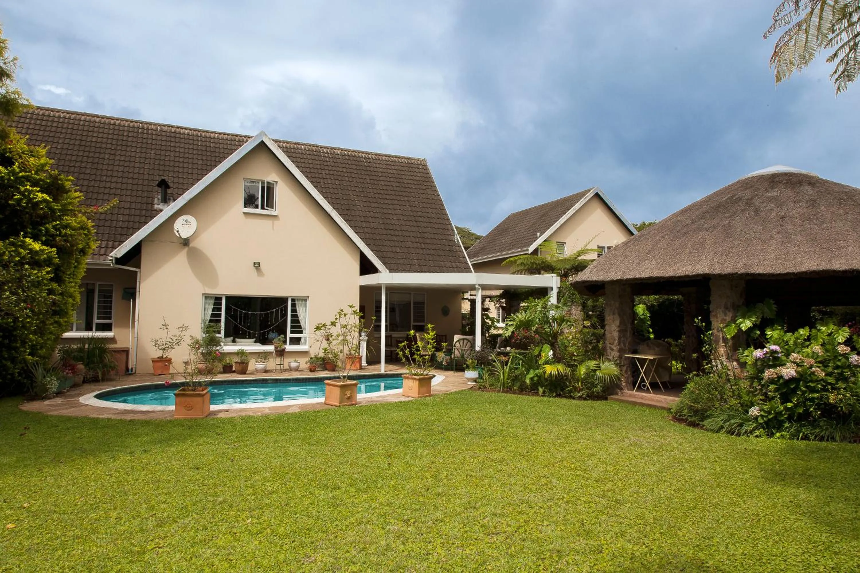 Garden in York House Guest House
