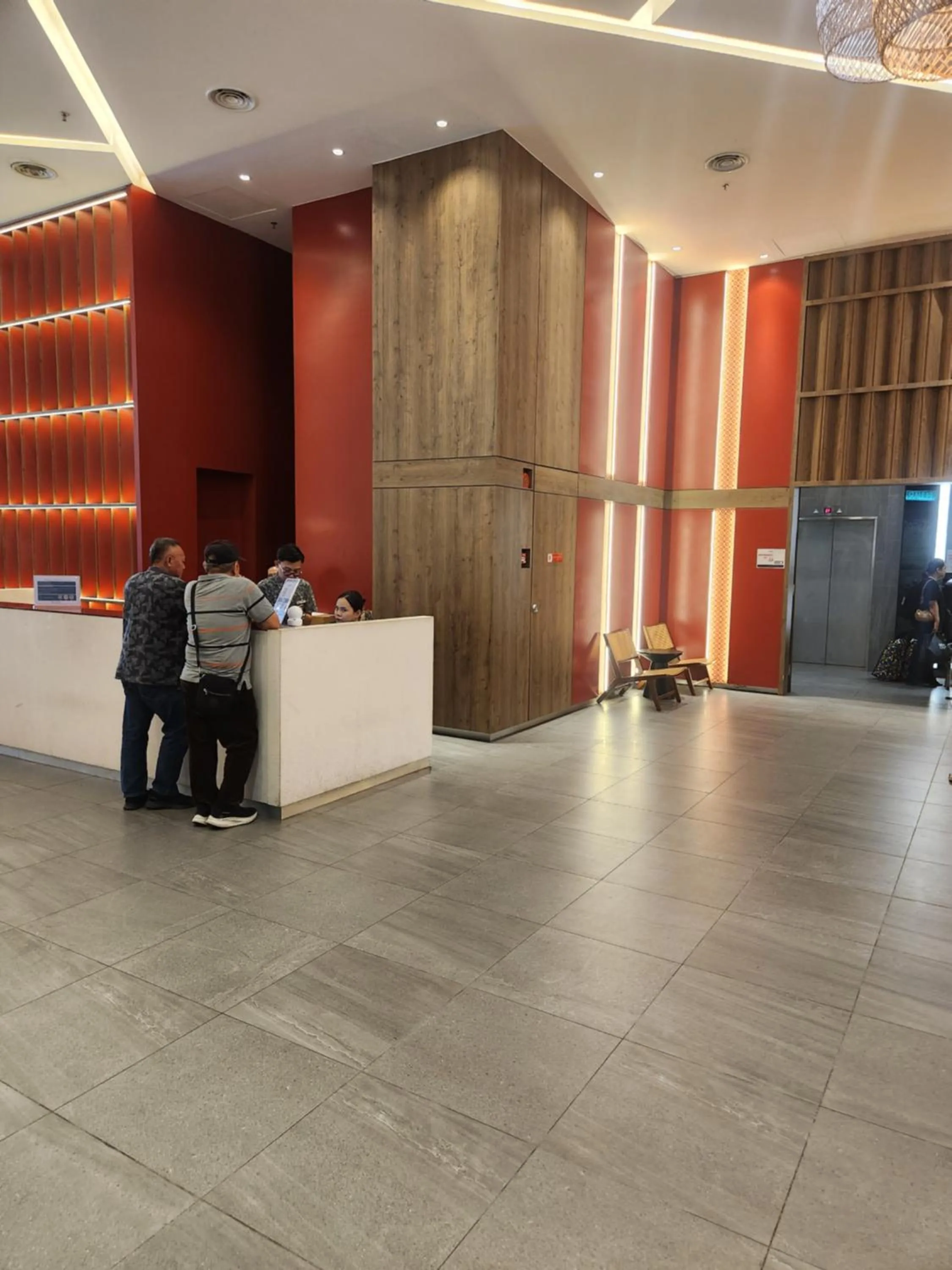 Lobby or reception in The Shore Kota Kinabalu