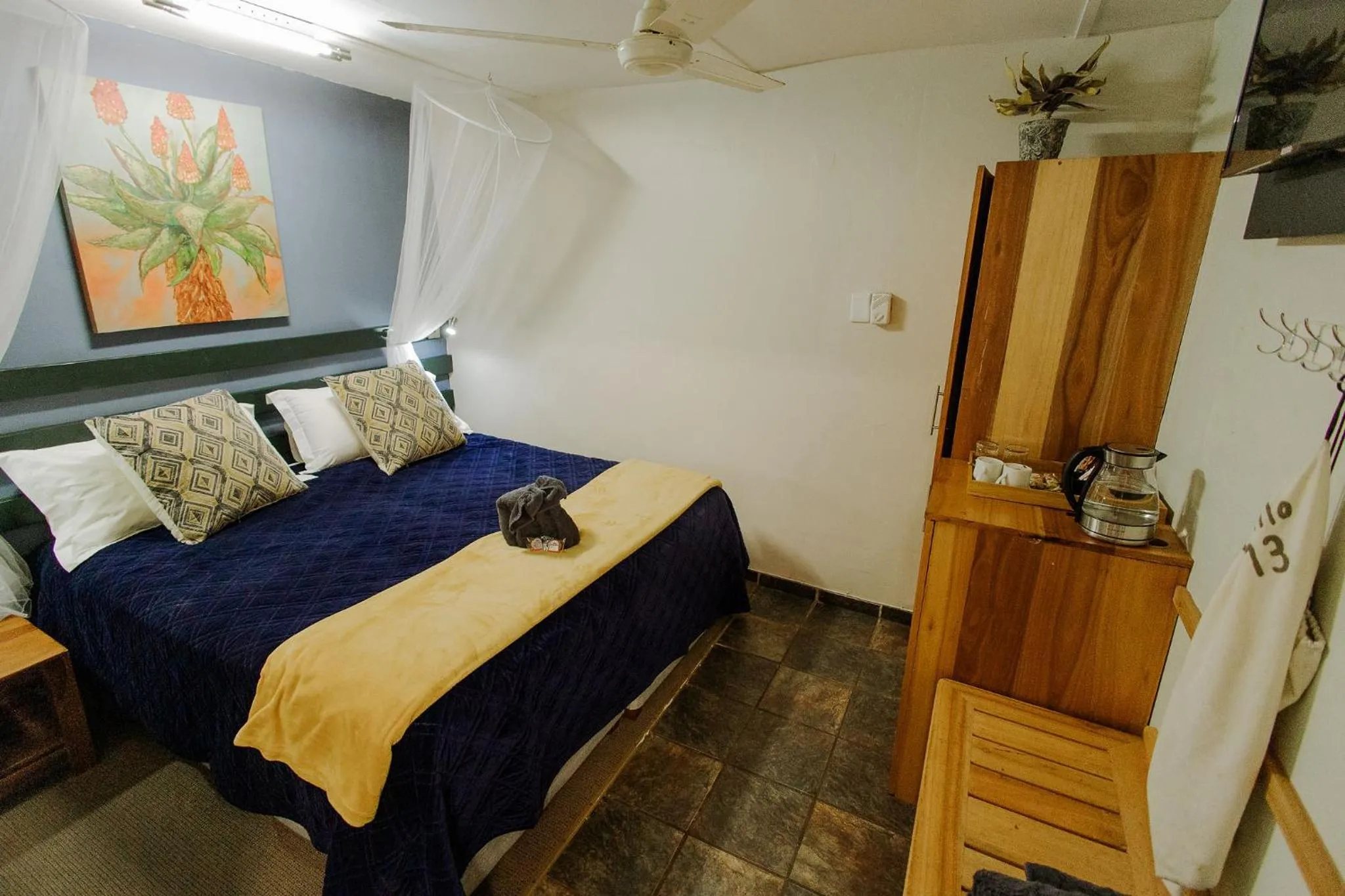 Bed in Umlilo Guest House