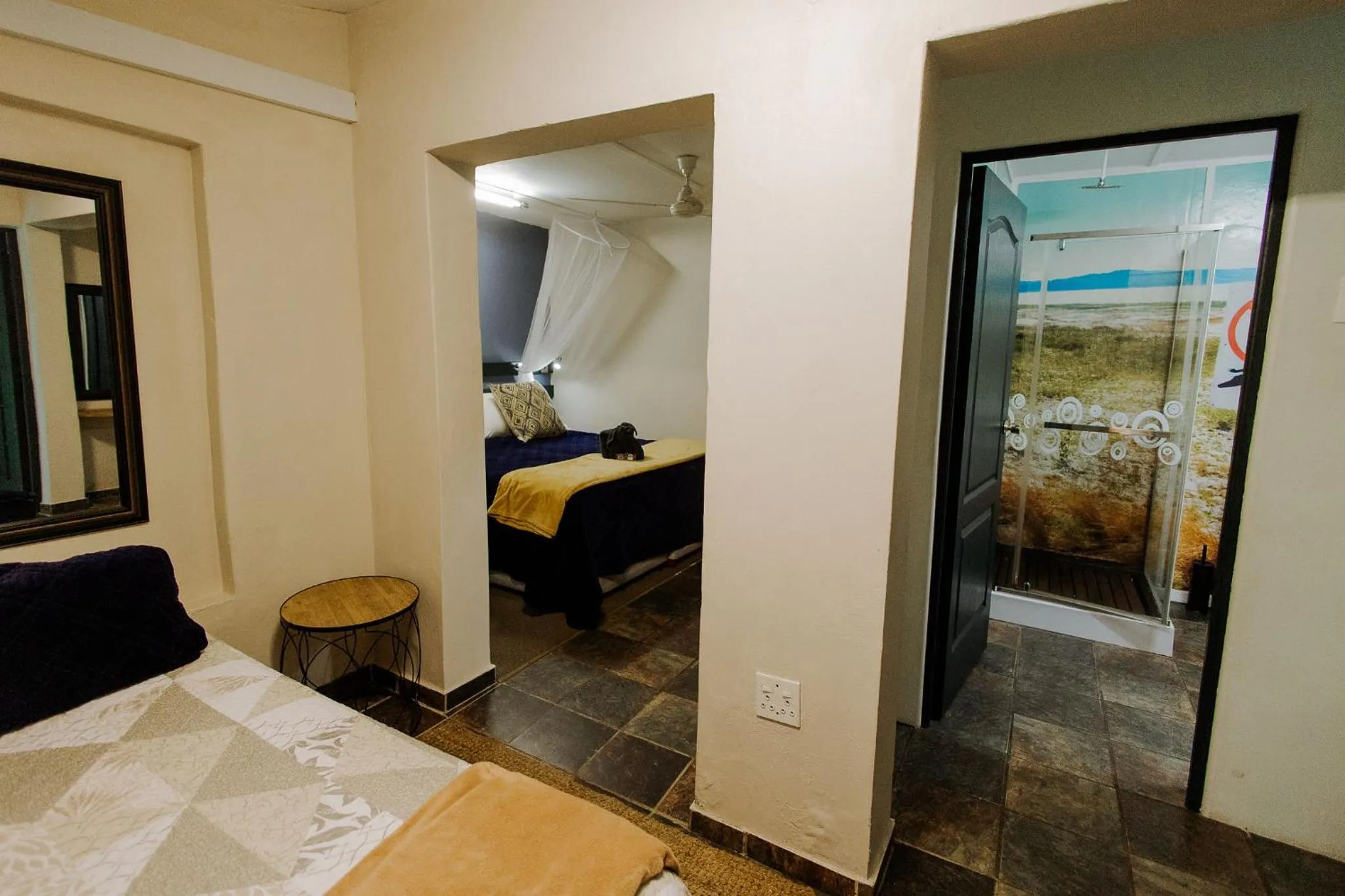 Bed in Umlilo Guest House