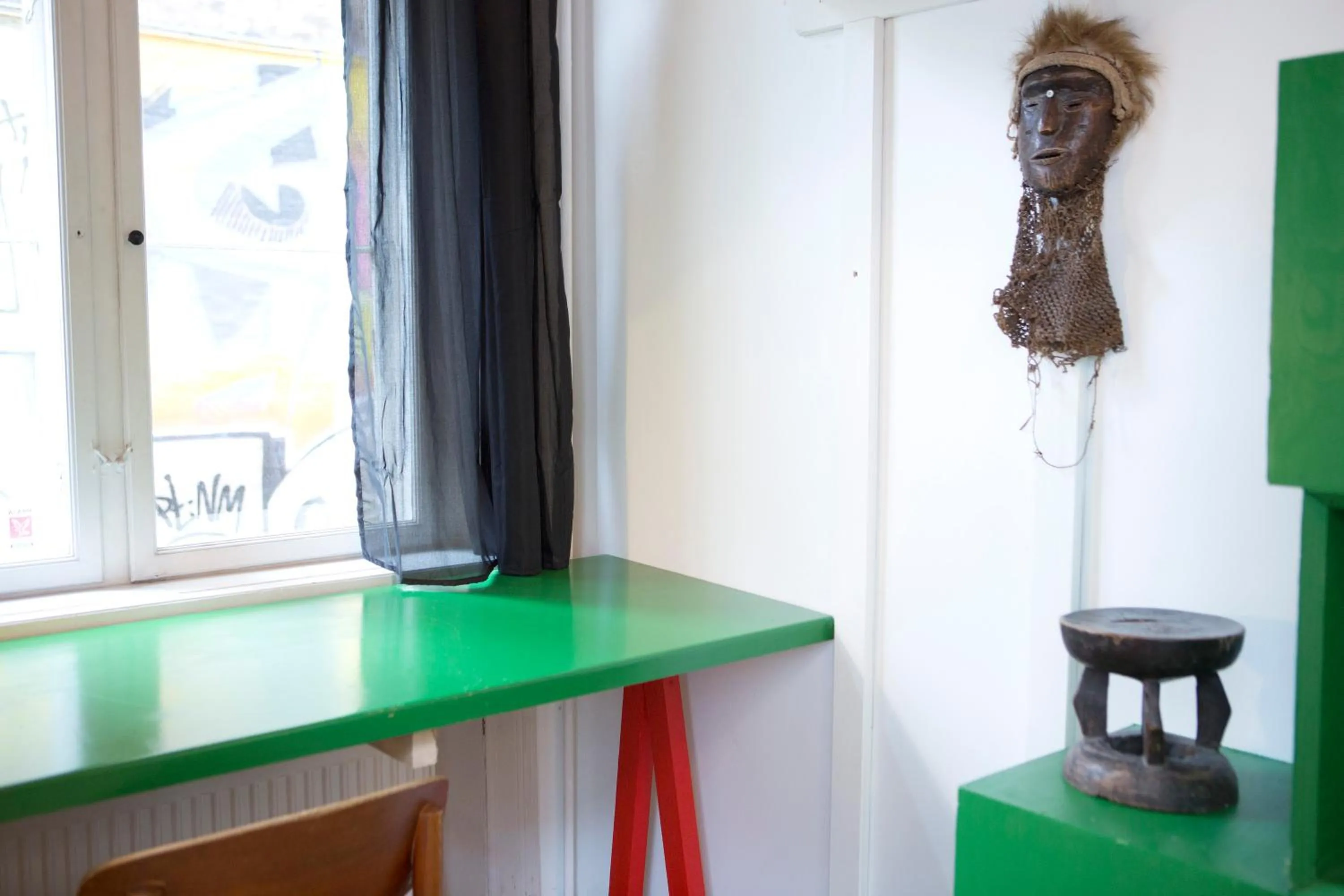 Decorative detail in Globalhagen Hostel