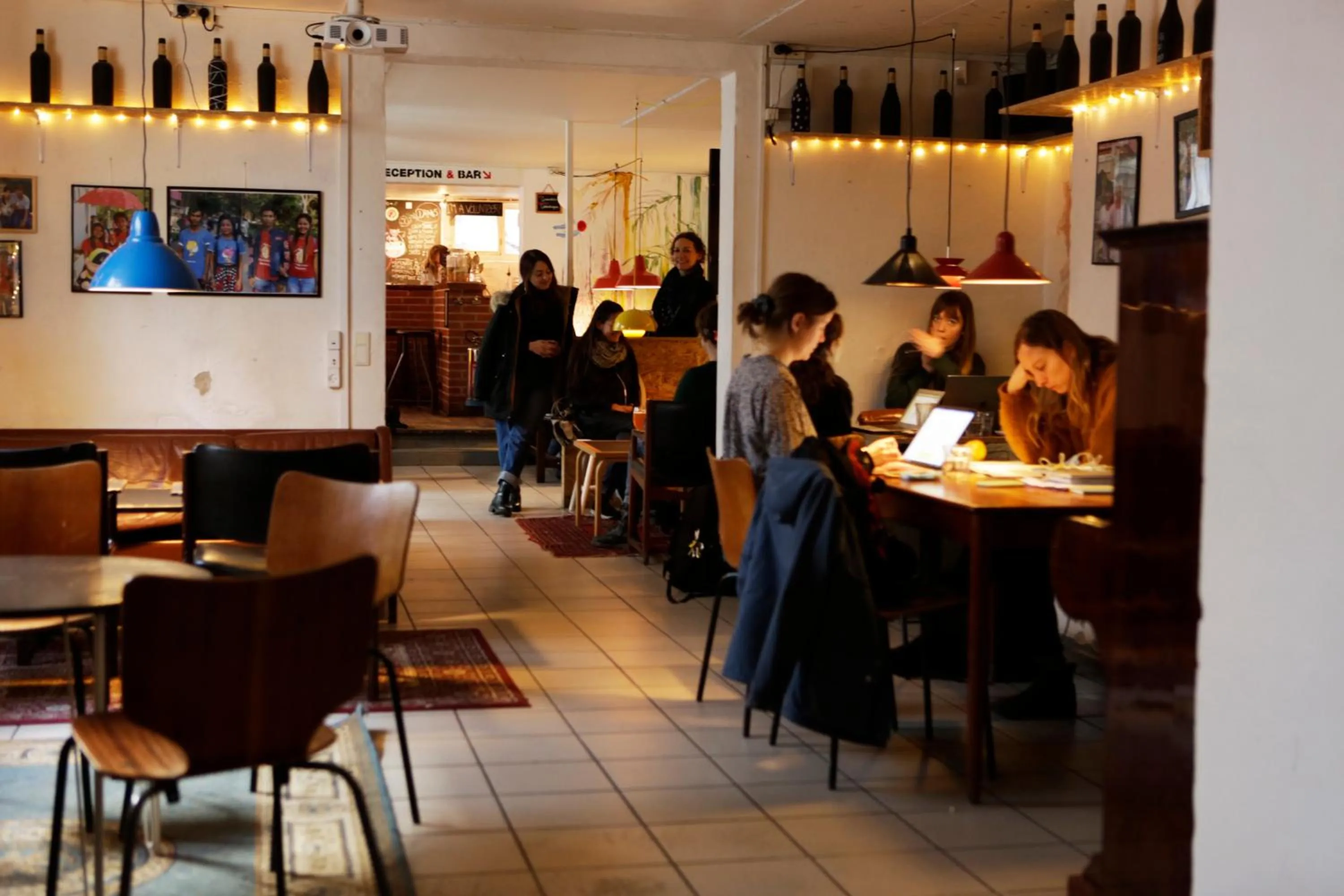 Restaurant/places to eat in Globalhagen Hostel