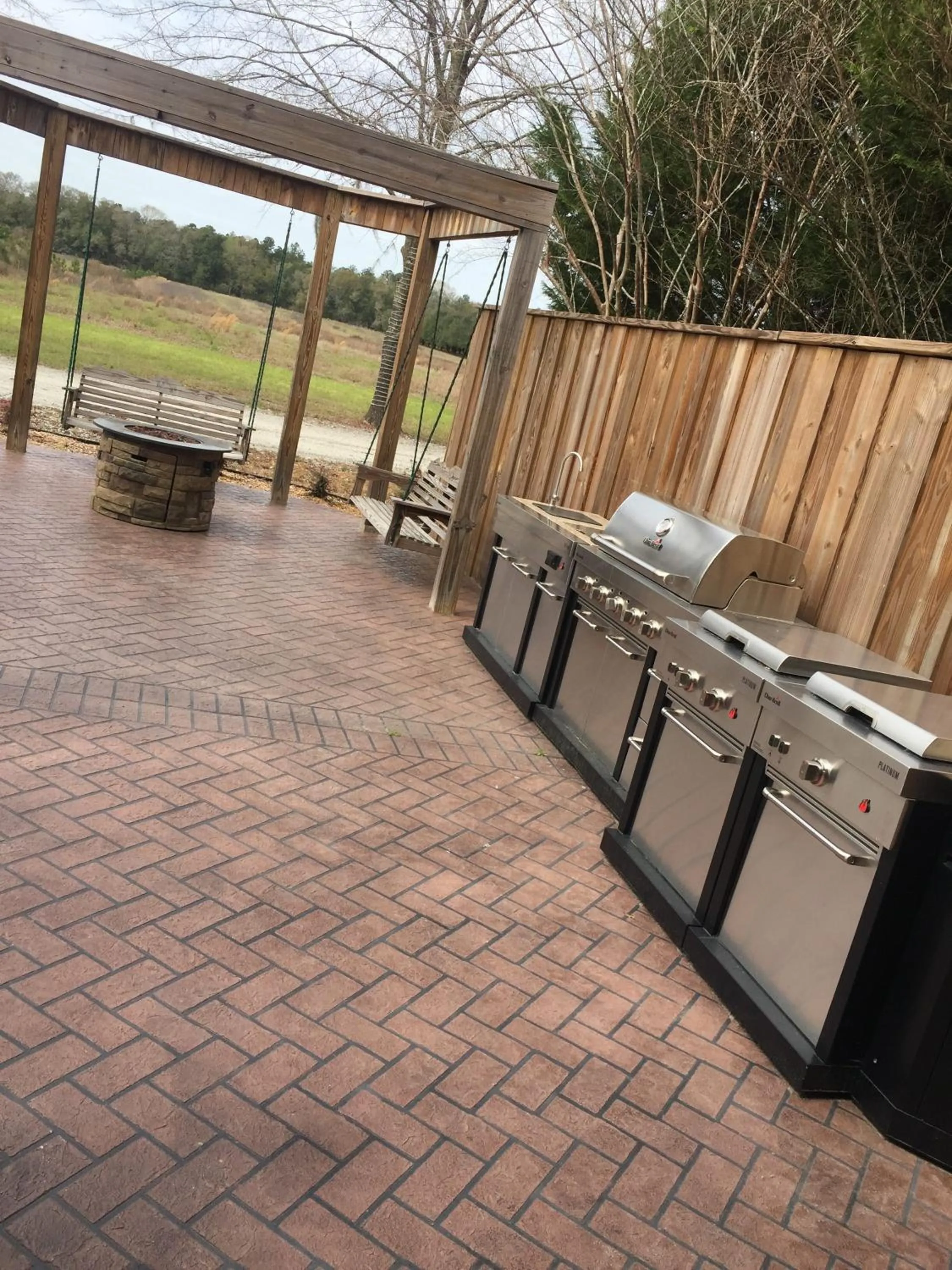 Patio in Red Fern Plantation Lodge