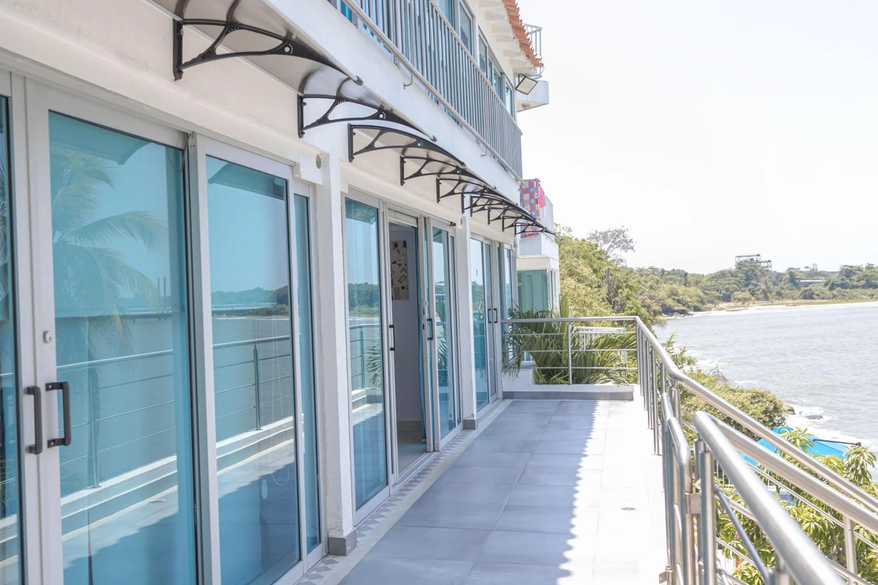 Garden view in Santorini Casablanca