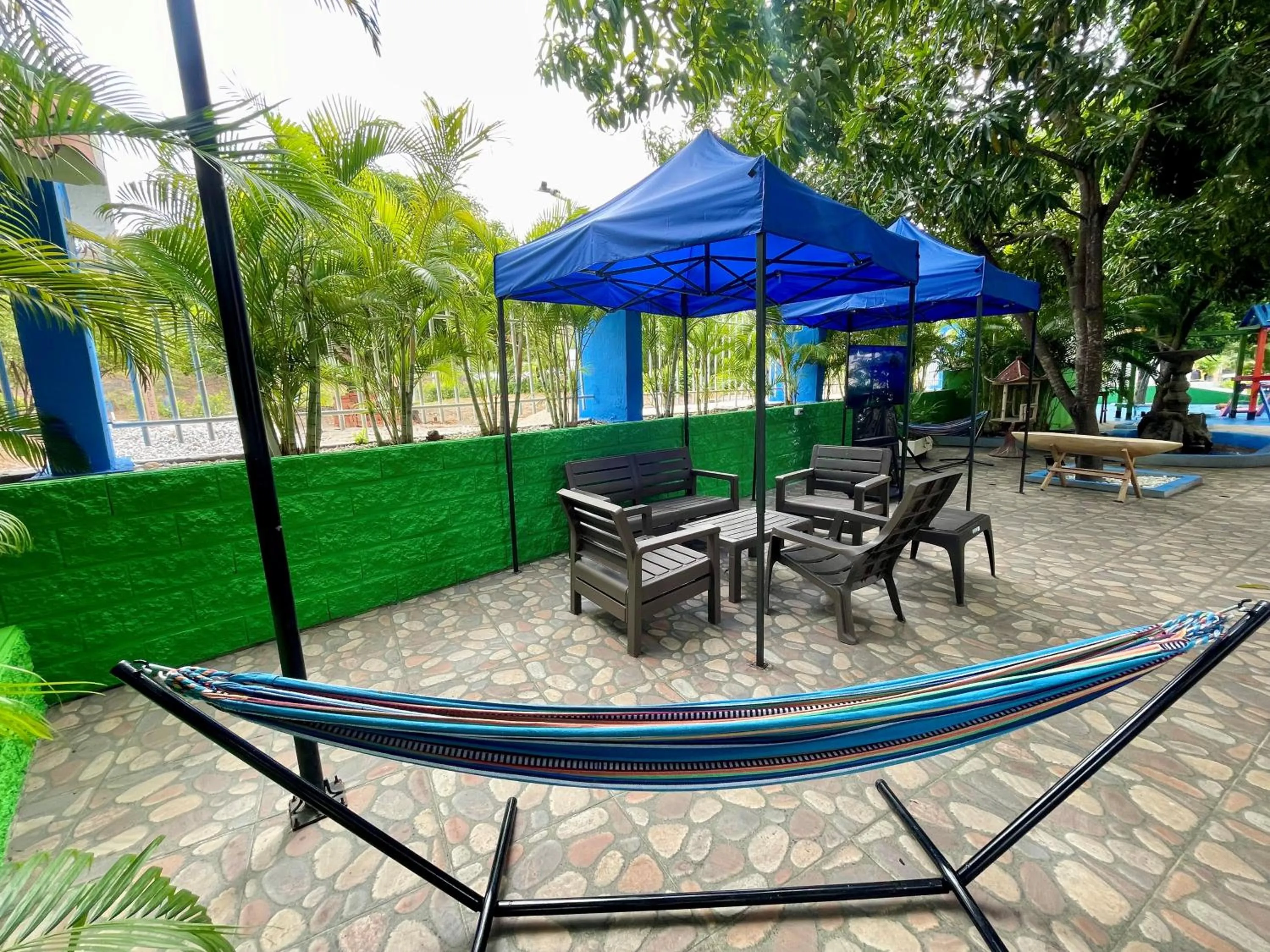 Children play ground in Hotel Santorini Casablanca Resort