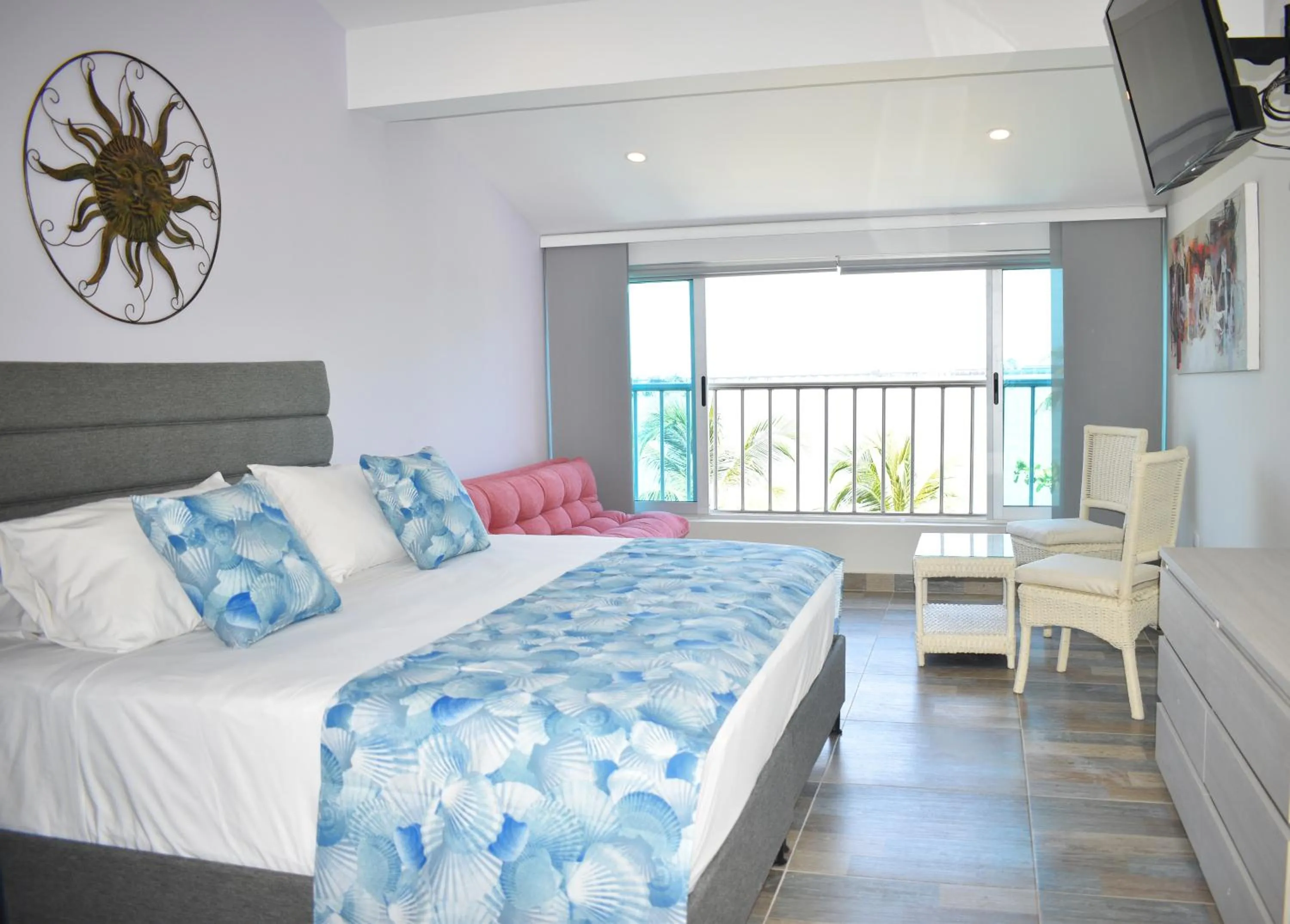 Deluxe Double Room with Sea View in Santorini Casablanca