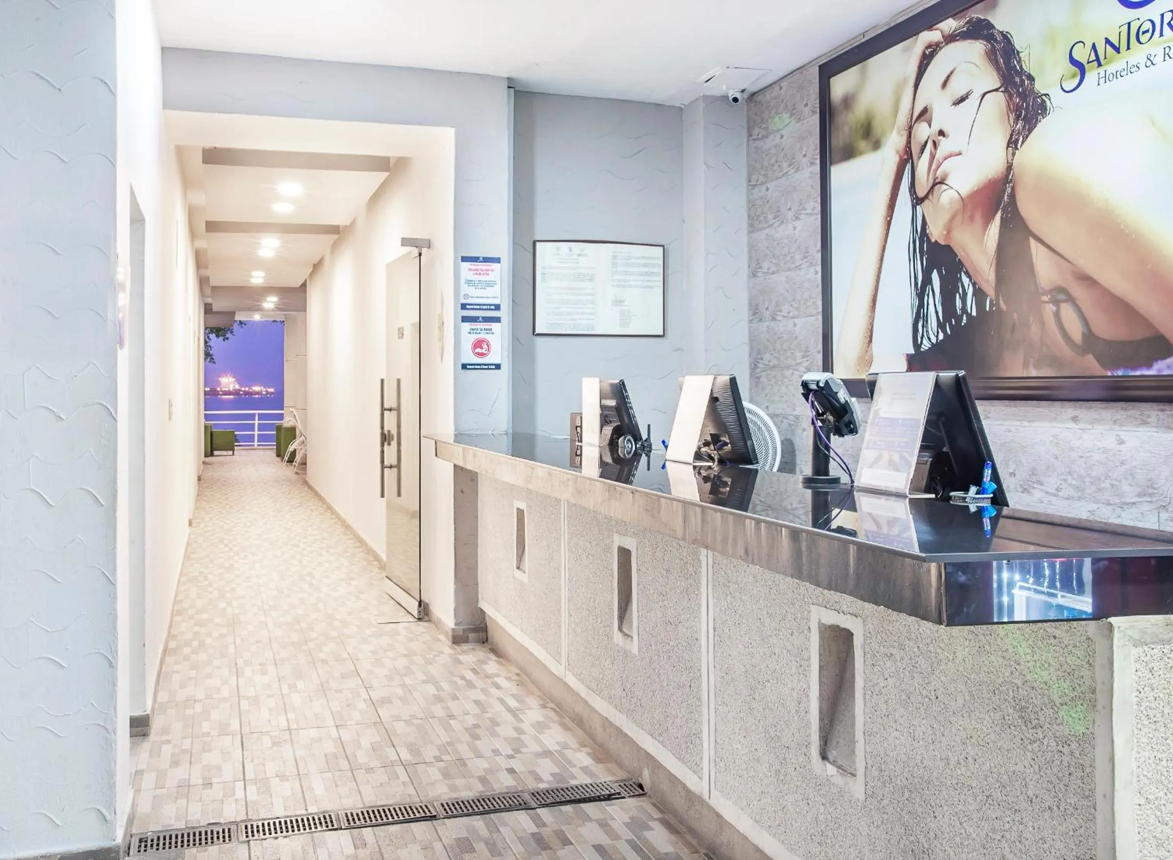 Lobby or reception in Santorini Casablanca