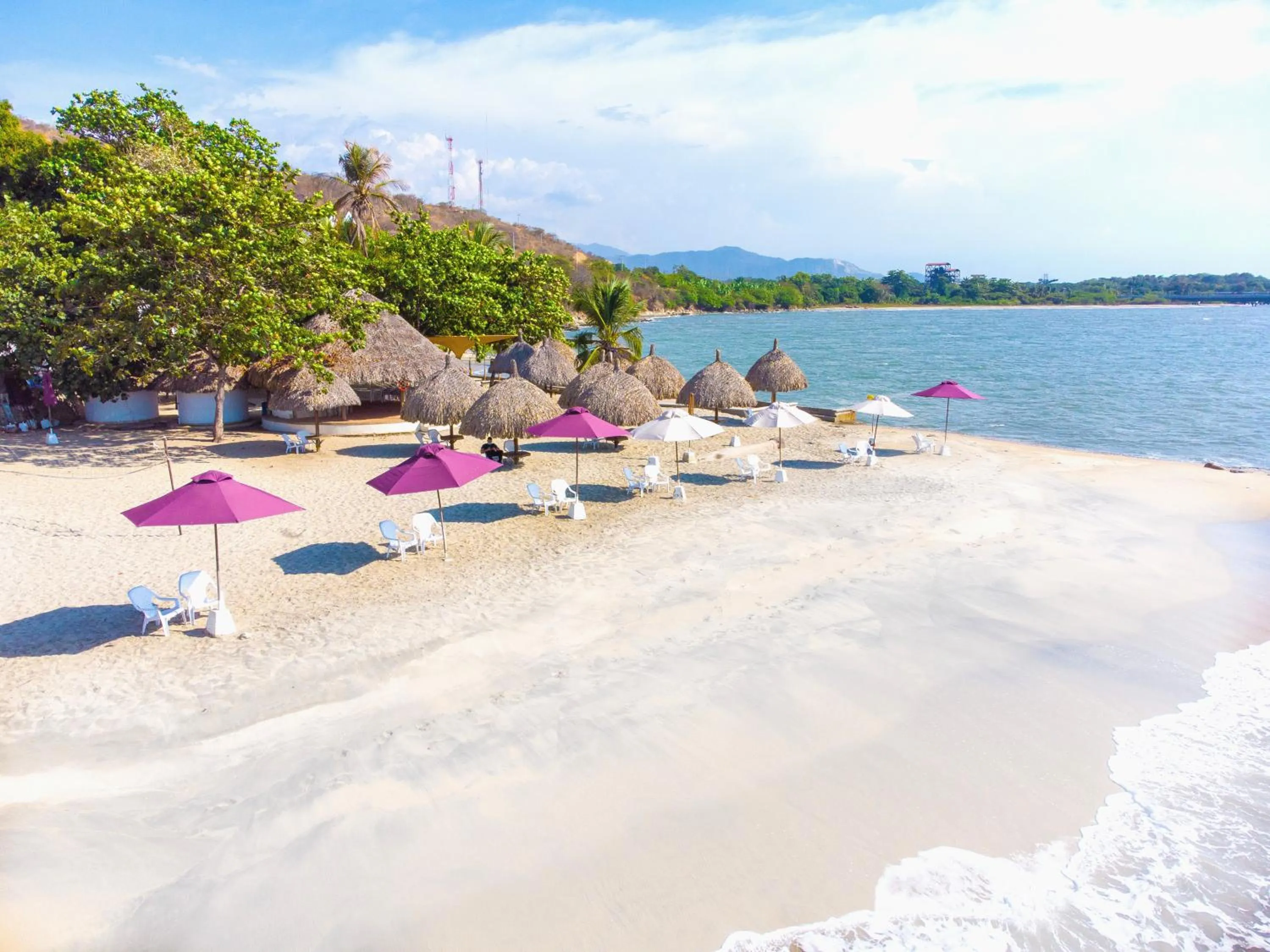 Beach in Santorini Casablanca