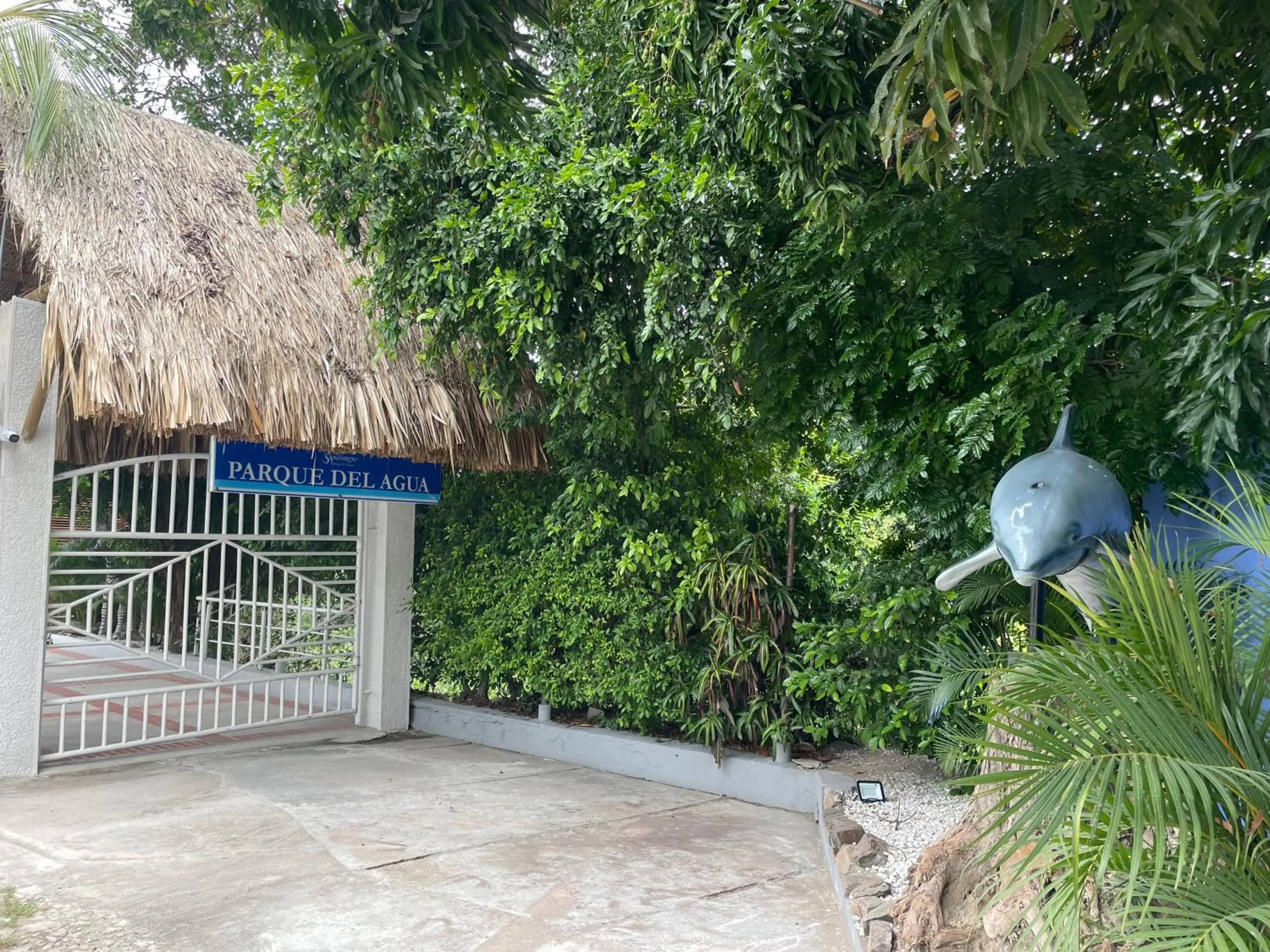 Aqua park in Hotel Santorini Casablanca Resort