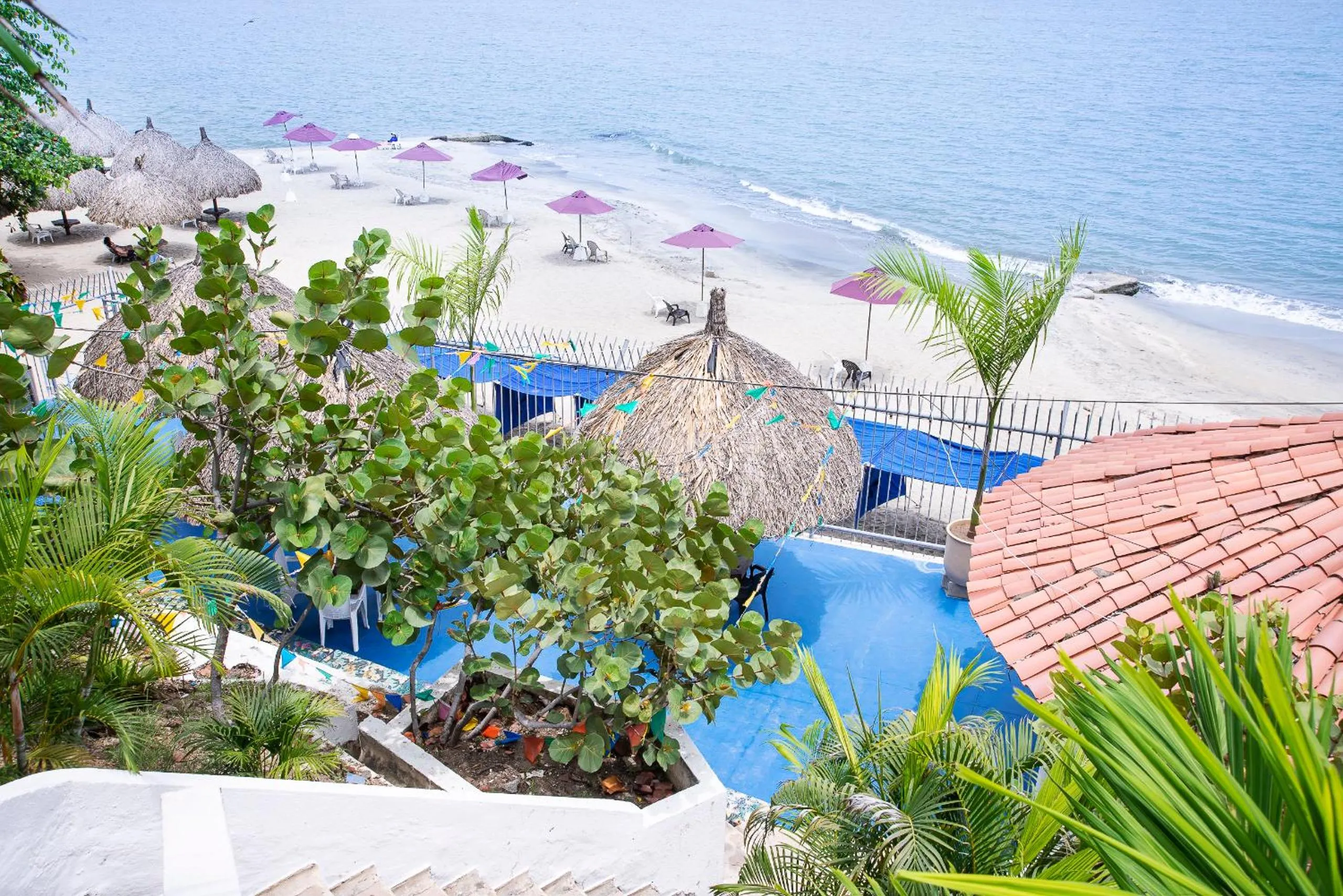 Beach in Santorini Casablanca